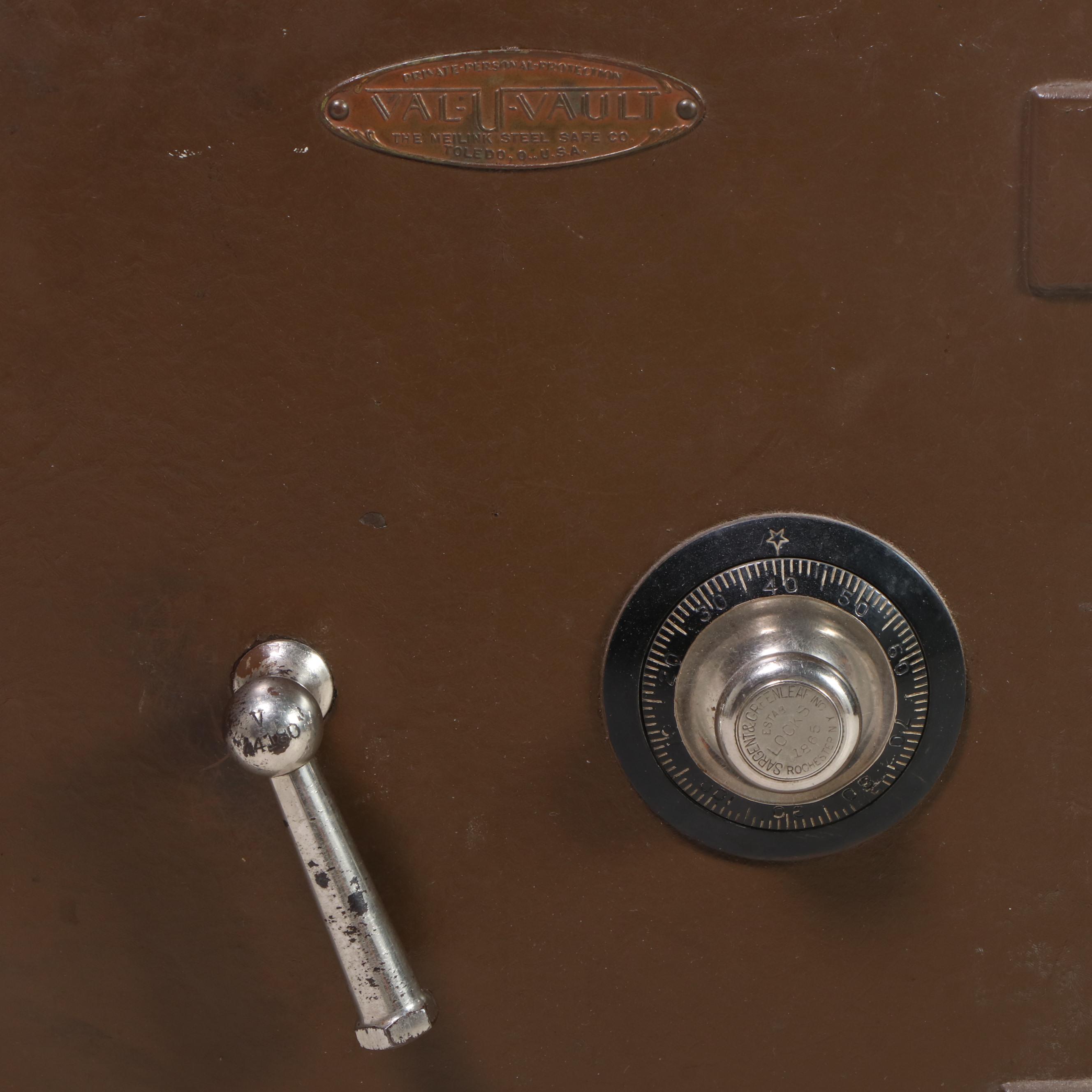 Meilink Steel Safe Co., Val-U-Vault Combination Safe