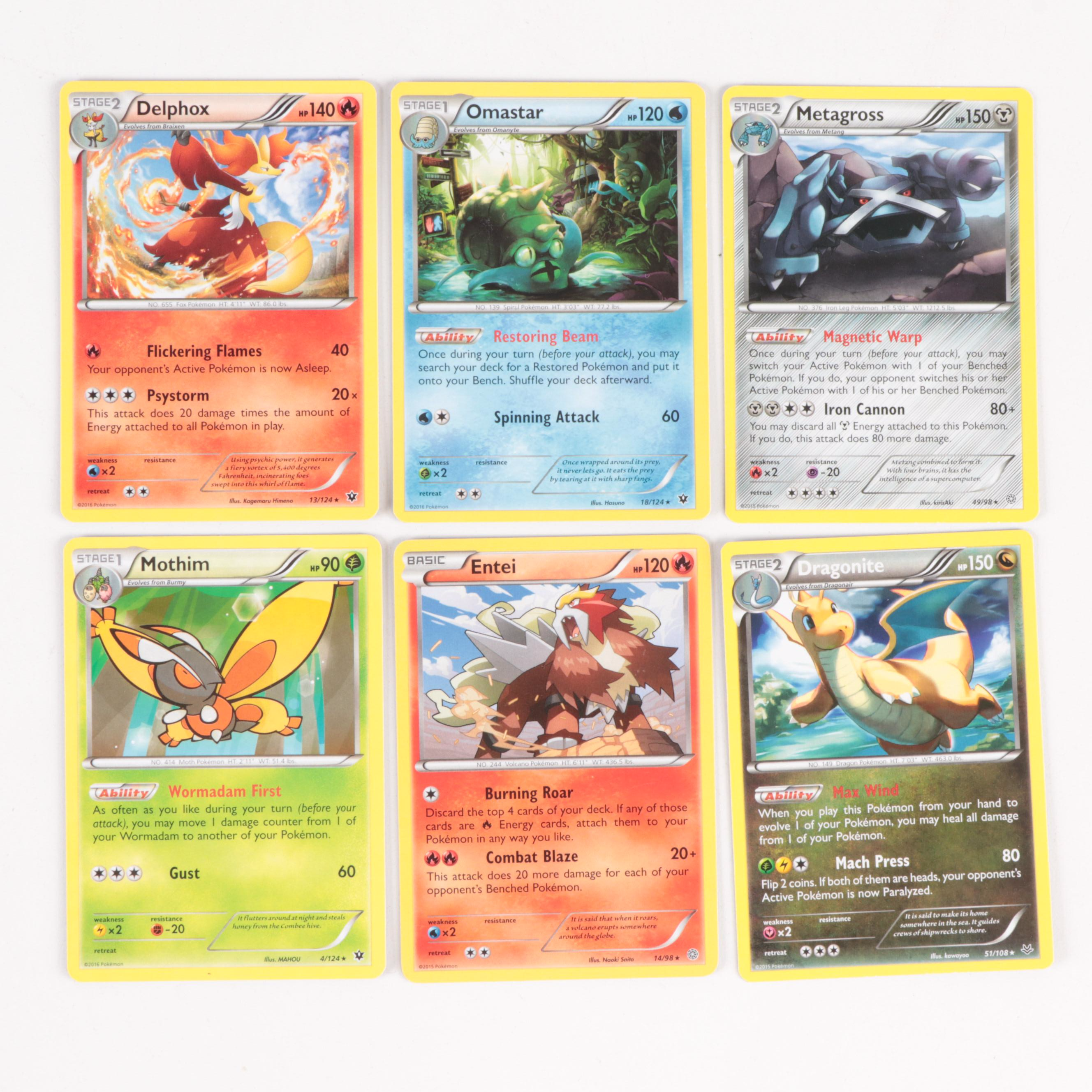 Pokemon Trading Cards Including Rares, More, 2010s–2020s