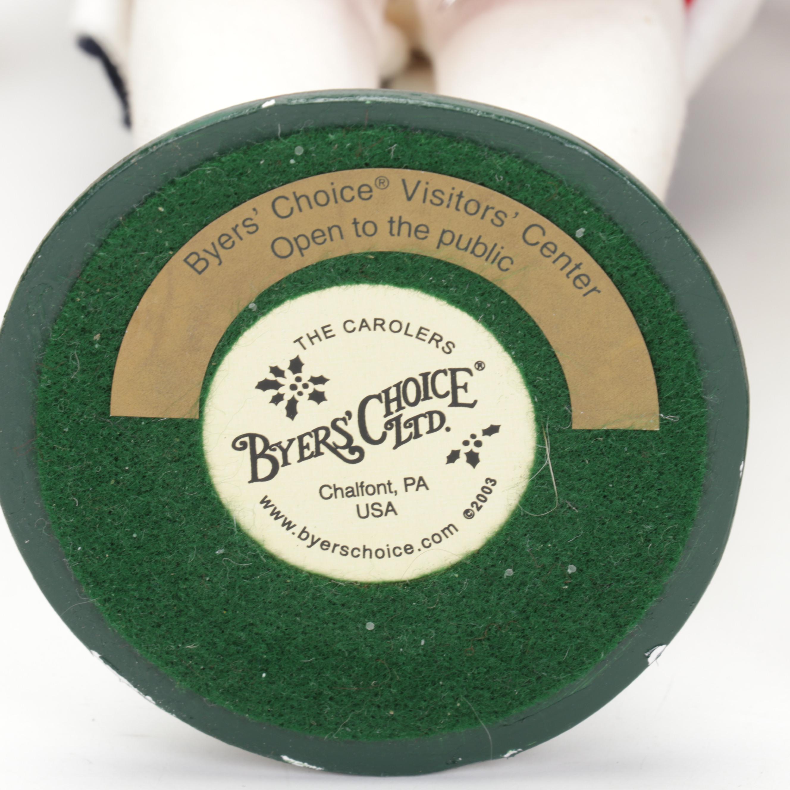 Byers' Choice Carolers Including "Williamsburg" Specialty Figurines