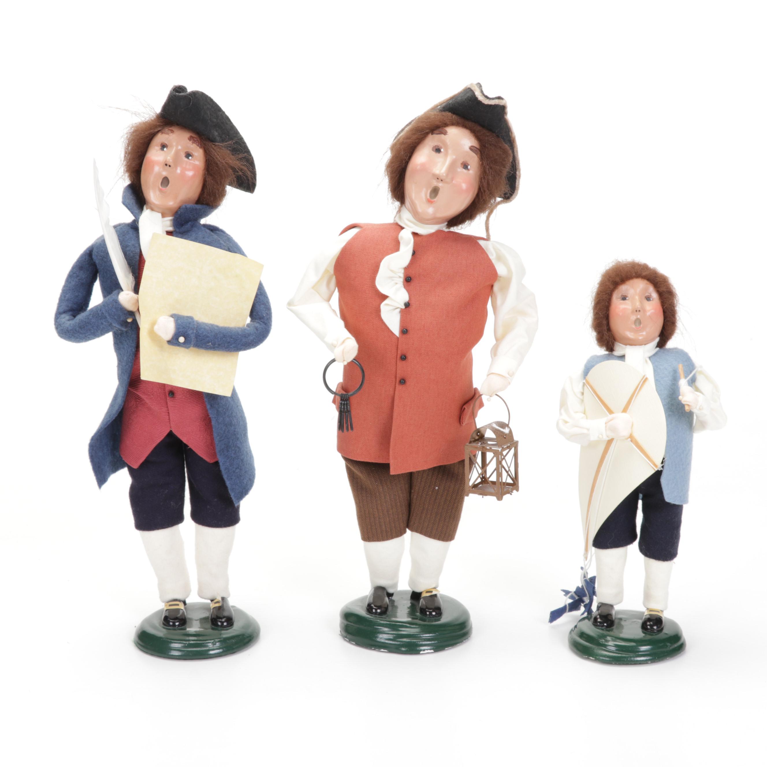 Byers' Choice Carolers Including "Williamsburg" Specialty Figurines