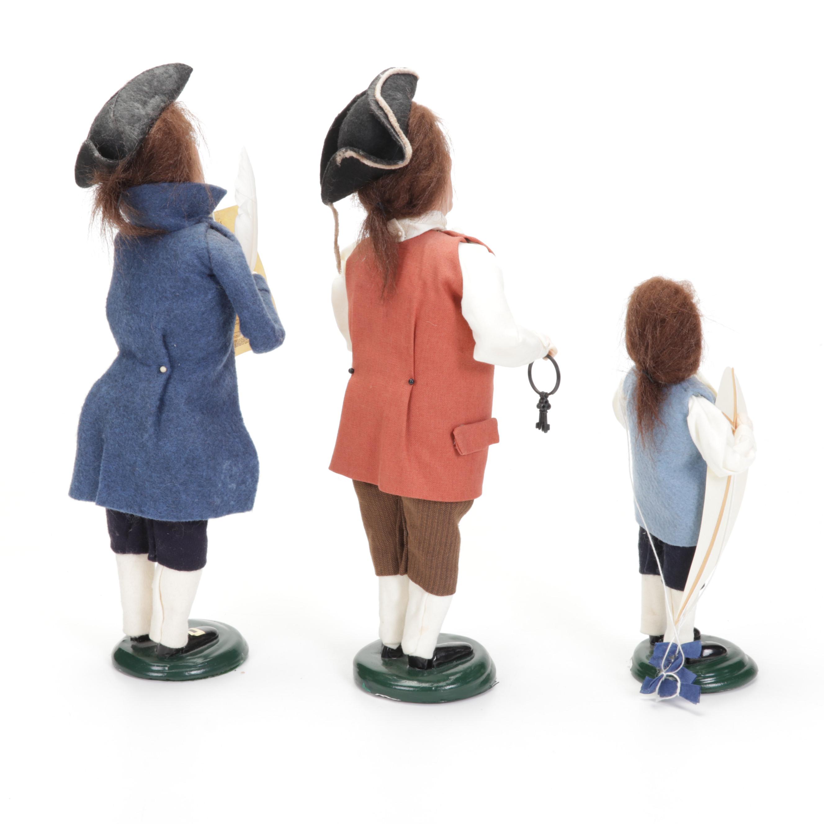 Byers' Choice Carolers Including "Williamsburg" Specialty Figurines