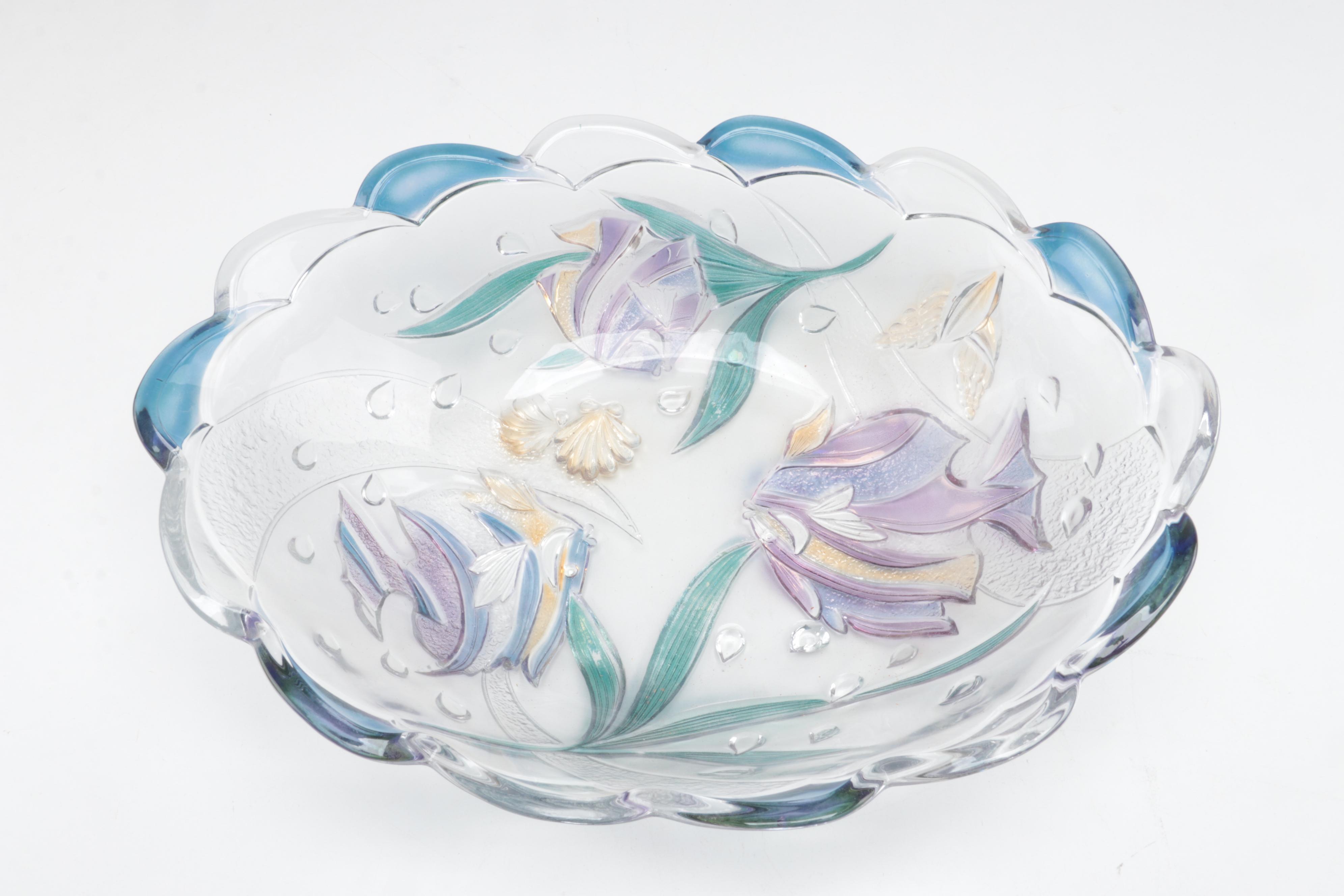 Molded Art Glass Bowls