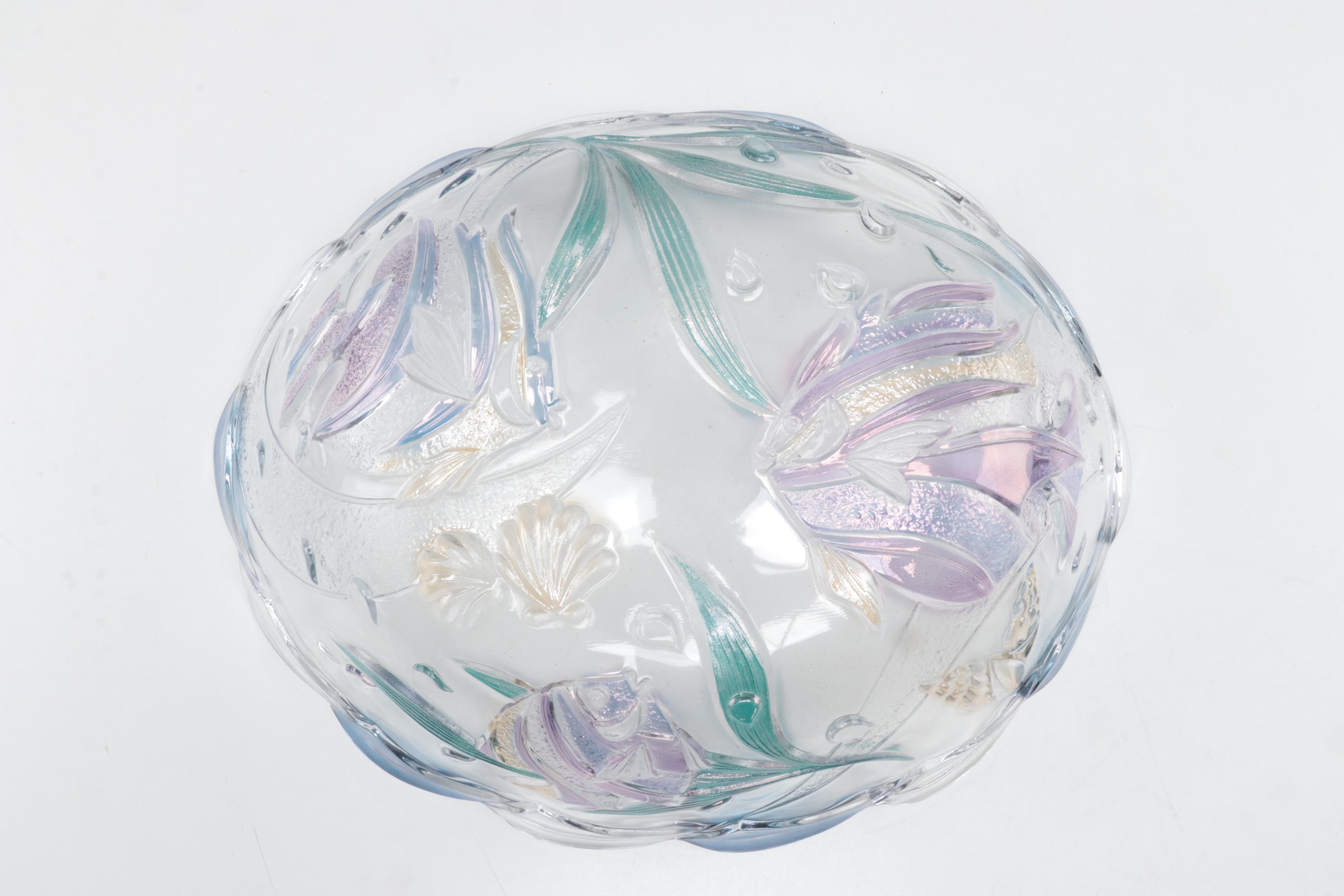 Molded Art Glass Bowls
