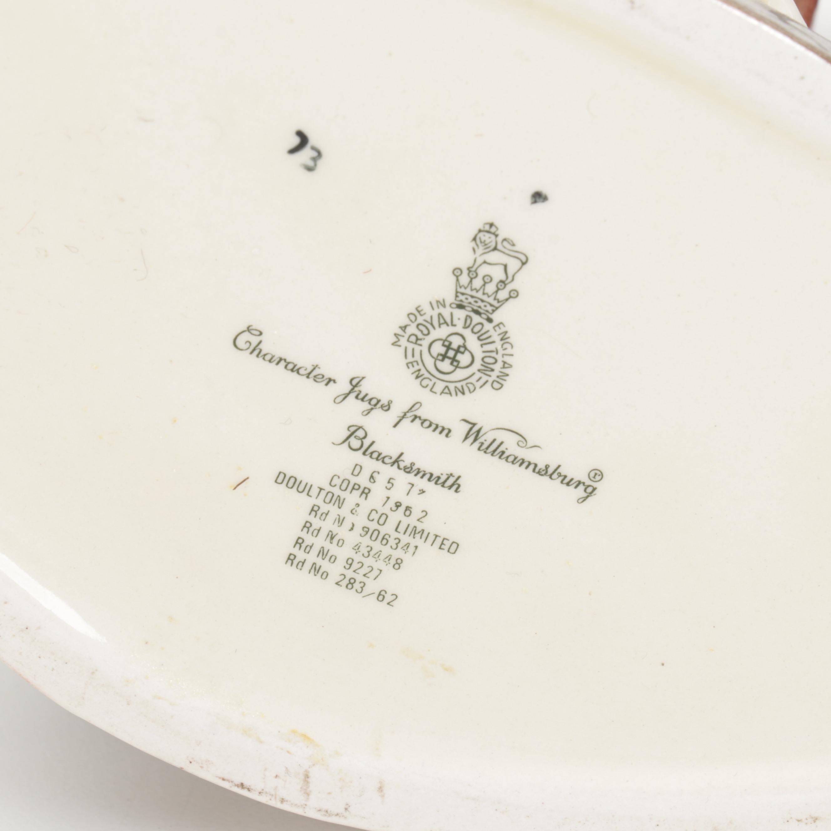 Royal Doulton Toby Jugs & Figurines, Theodore Haviland Bird Trinket Dish, & More