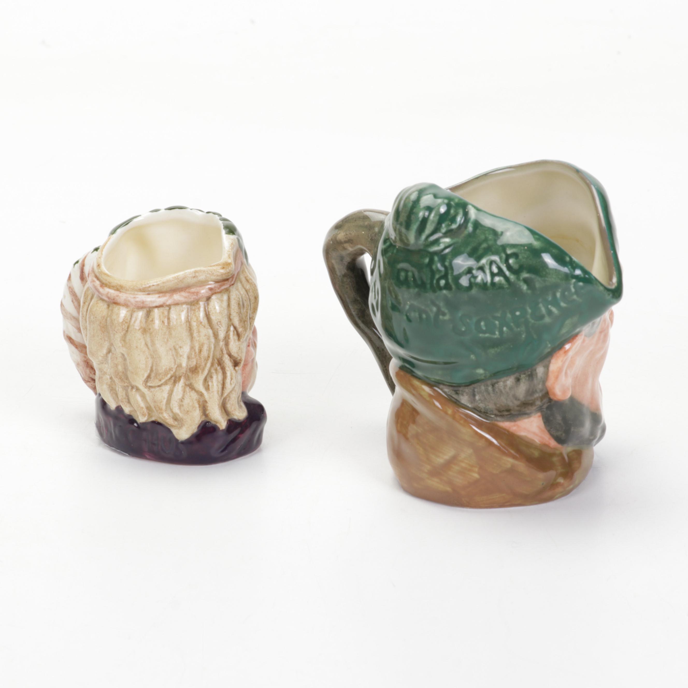 Royal Doulton Toby Jugs & Figurines, Theodore Haviland Bird Trinket Dish, & More