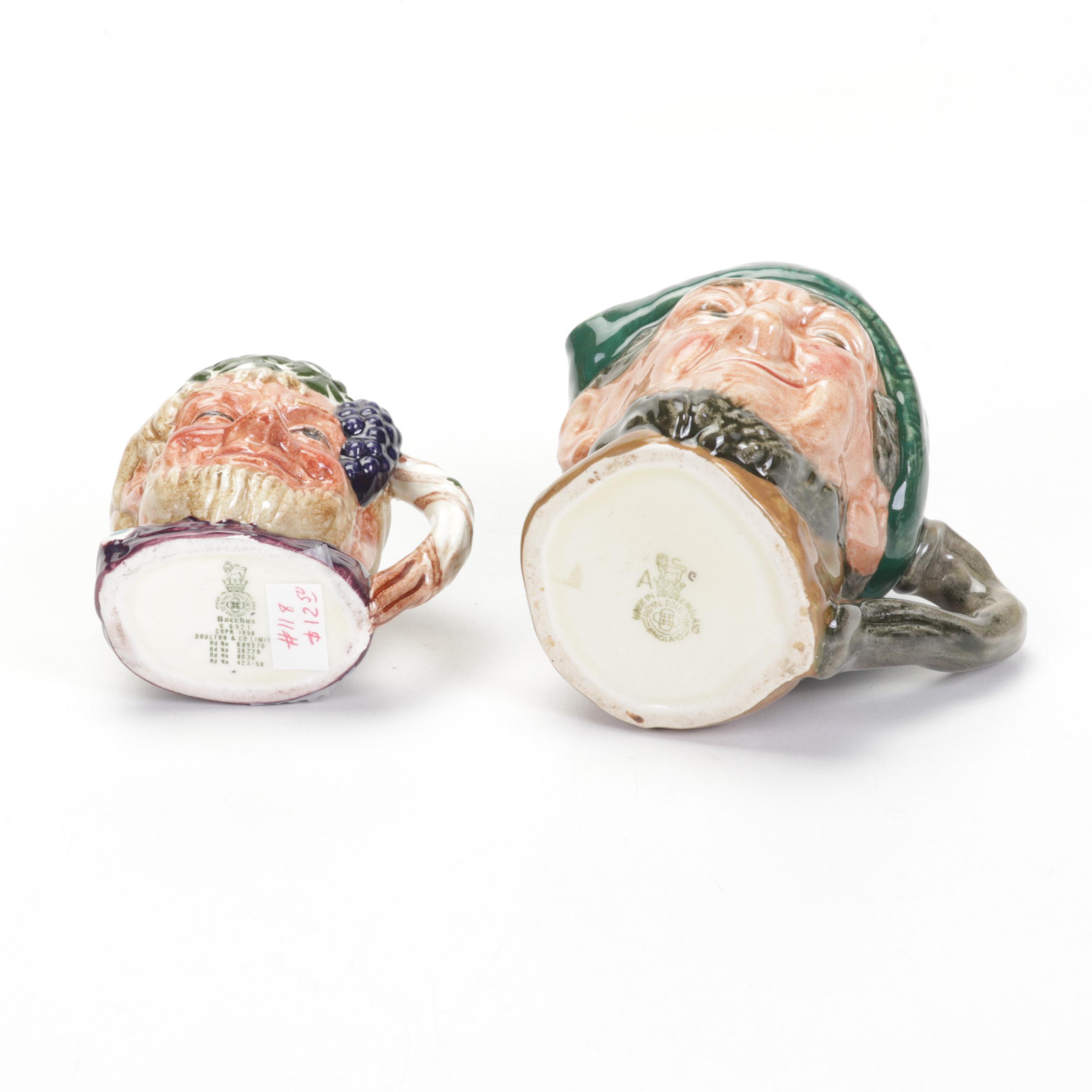 Royal Doulton Toby Jugs & Figurines, Theodore Haviland Bird Trinket Dish, & More