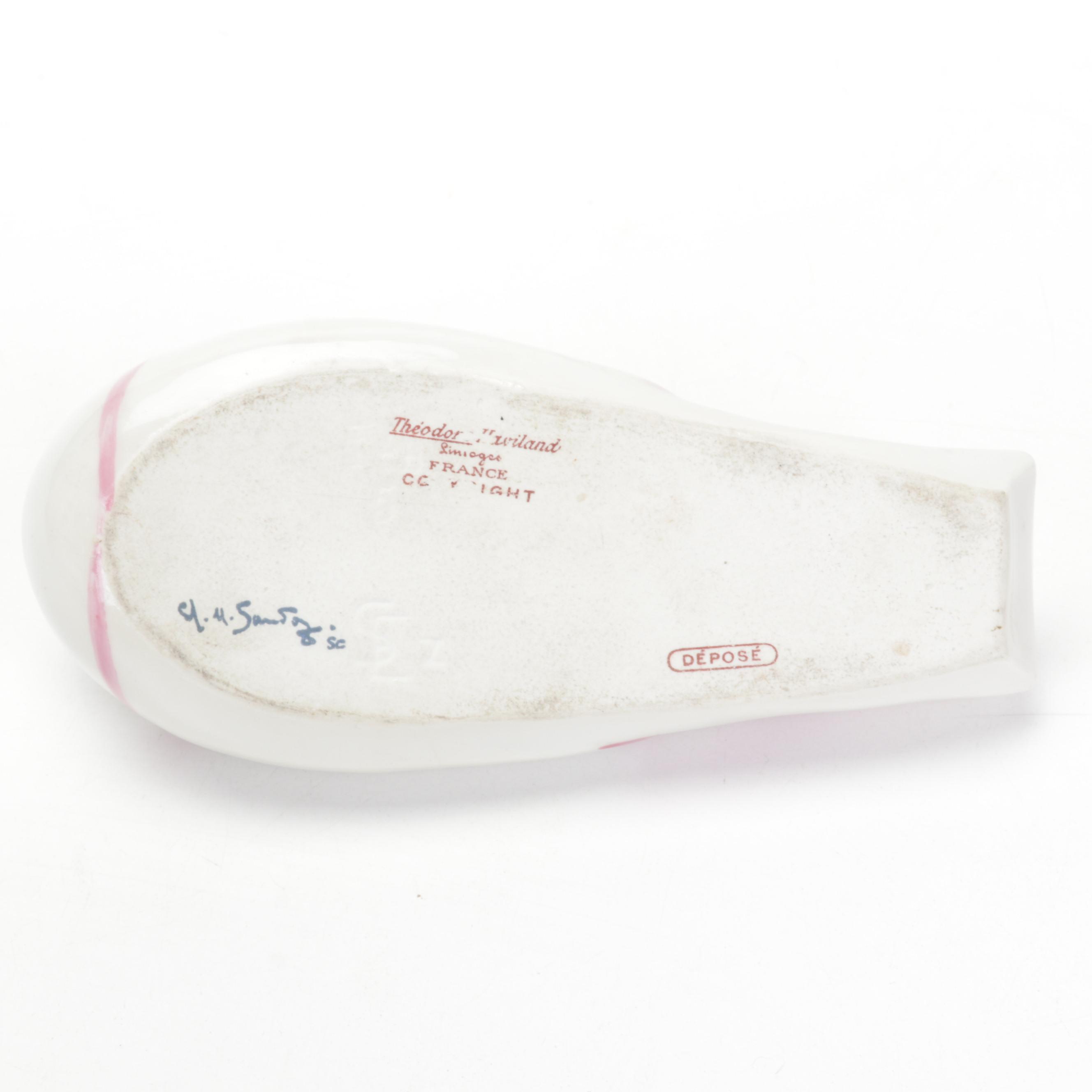 Royal Doulton Toby Jugs & Figurines, Theodore Haviland Bird Trinket Dish, & More