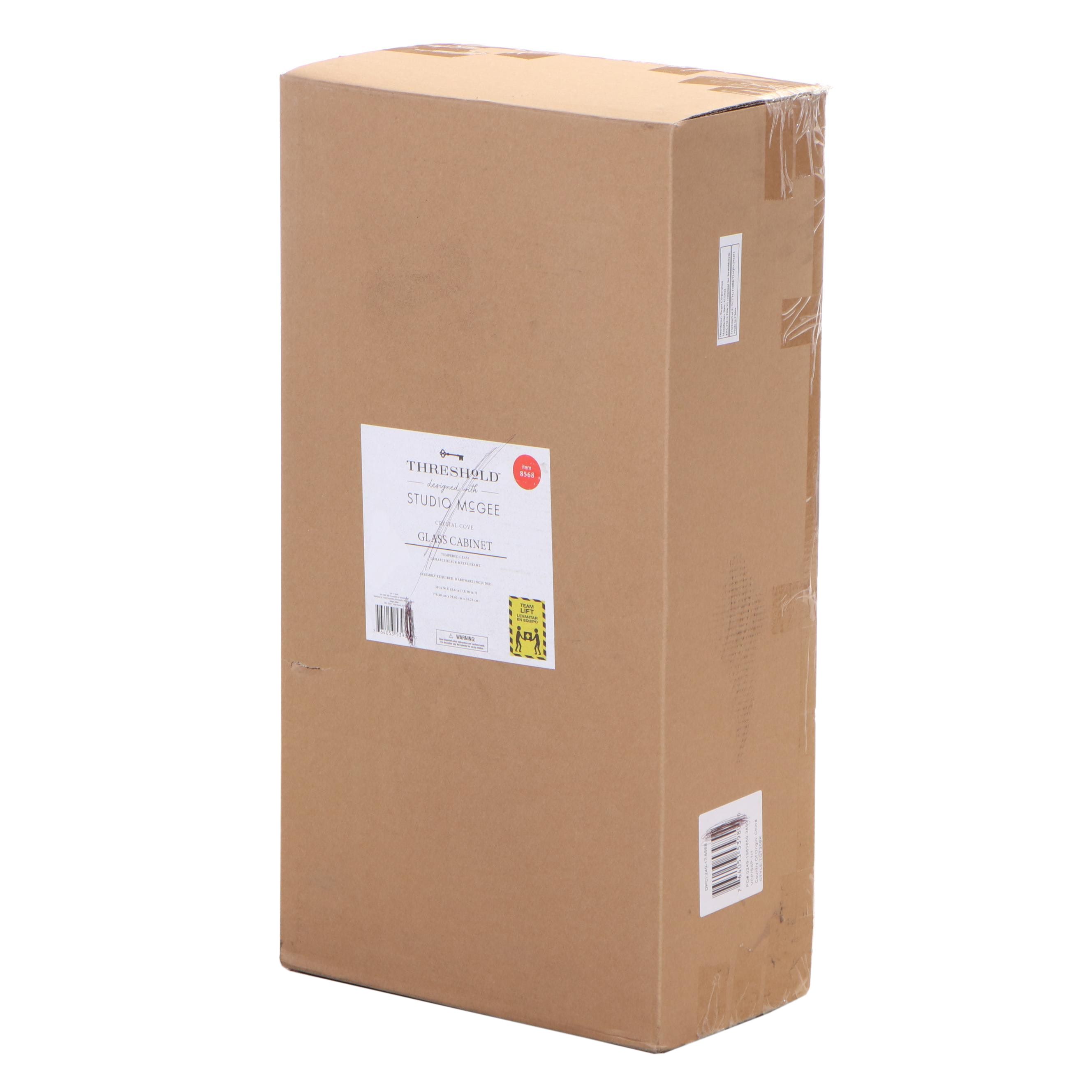 Threshold with Studio McGee Crystal Cove Glass Cabinet