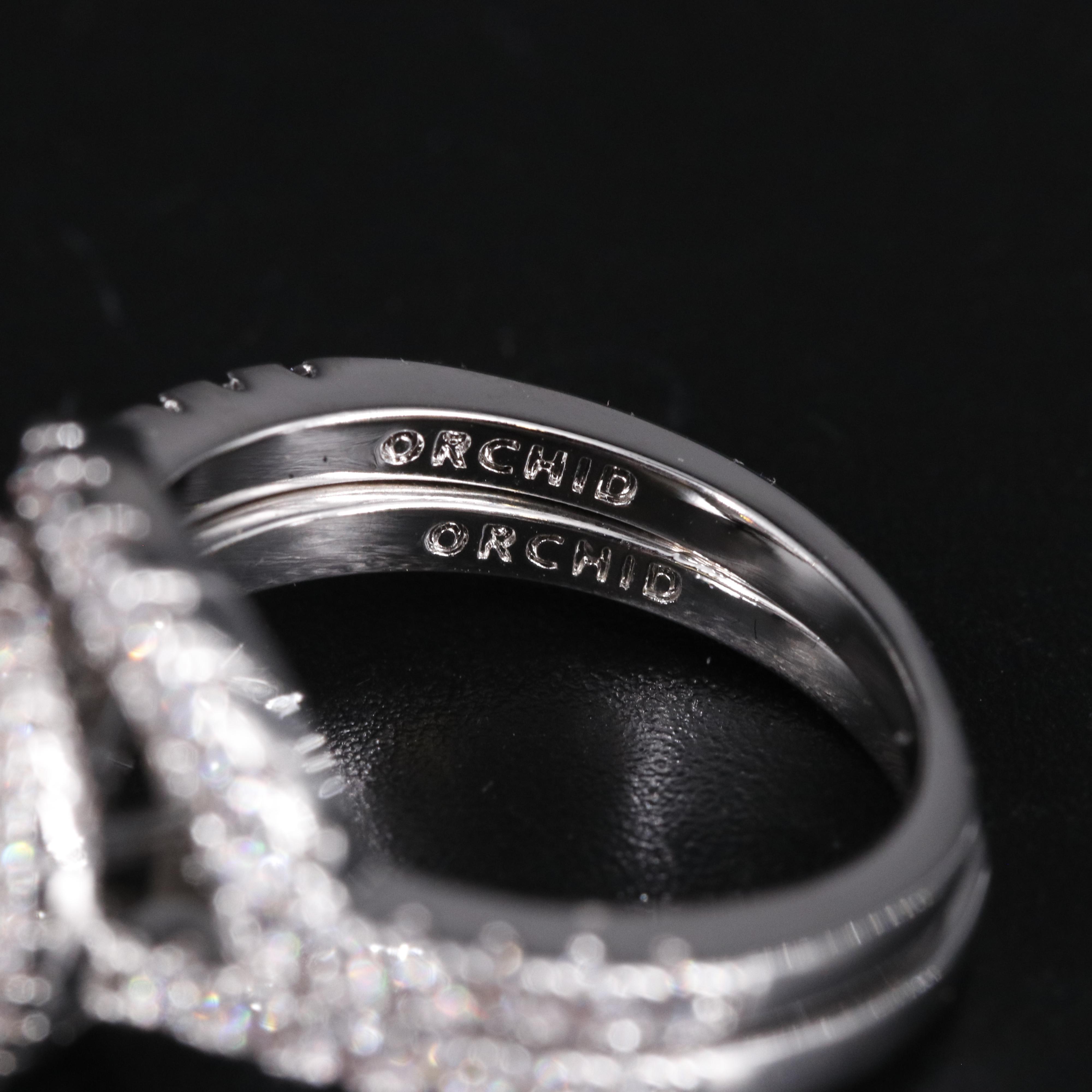 Cubic Zirconia Ring and Enhancer Band