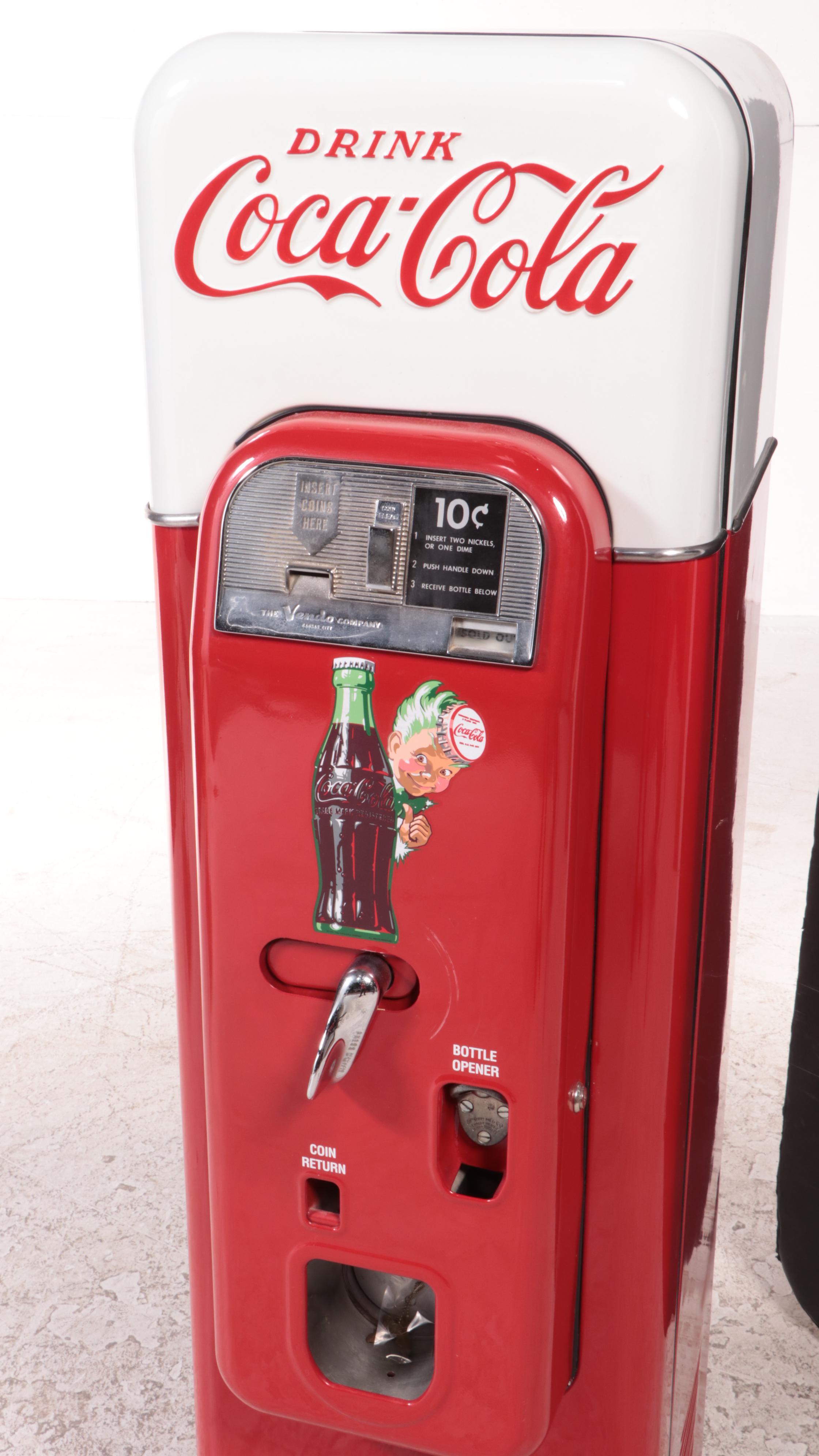The Vendo Company Coca-Cola Vending Machine, 1950s-1960s