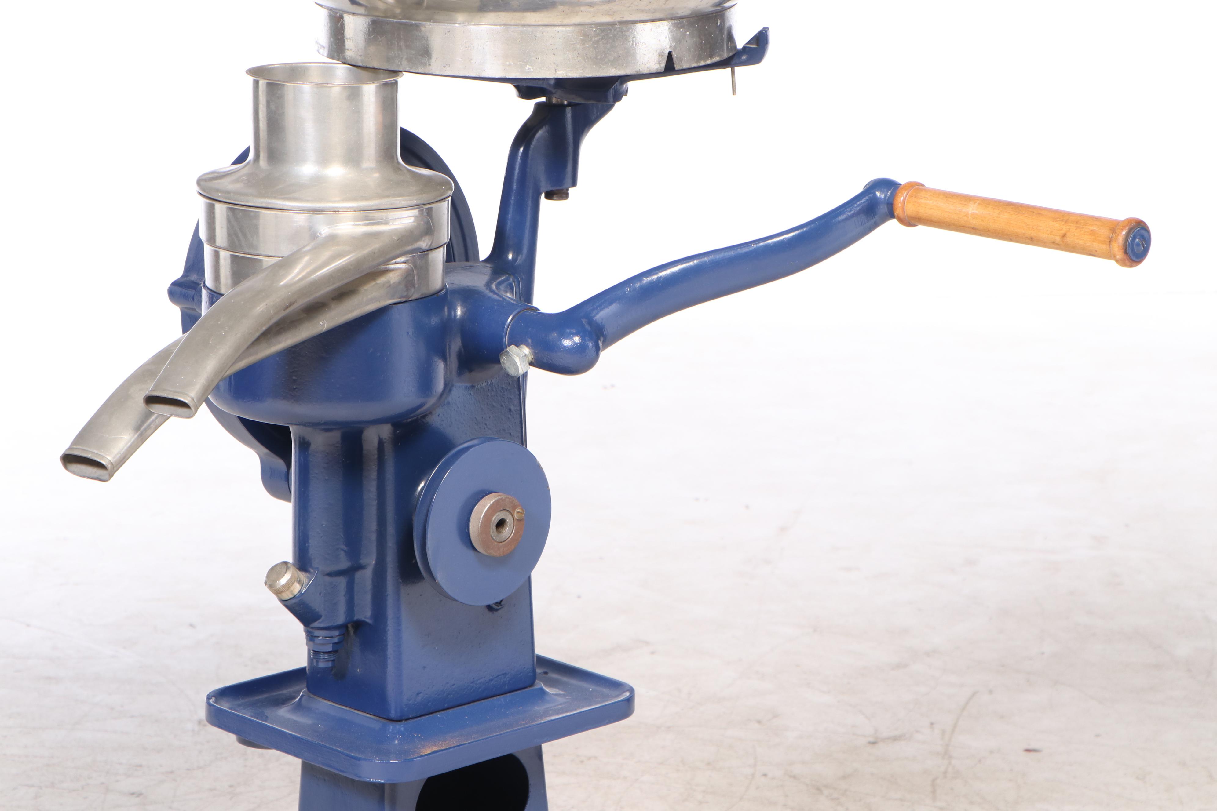 Viking WB:78 Blue Painted Hand-Crank Centrifugal Cream Separator