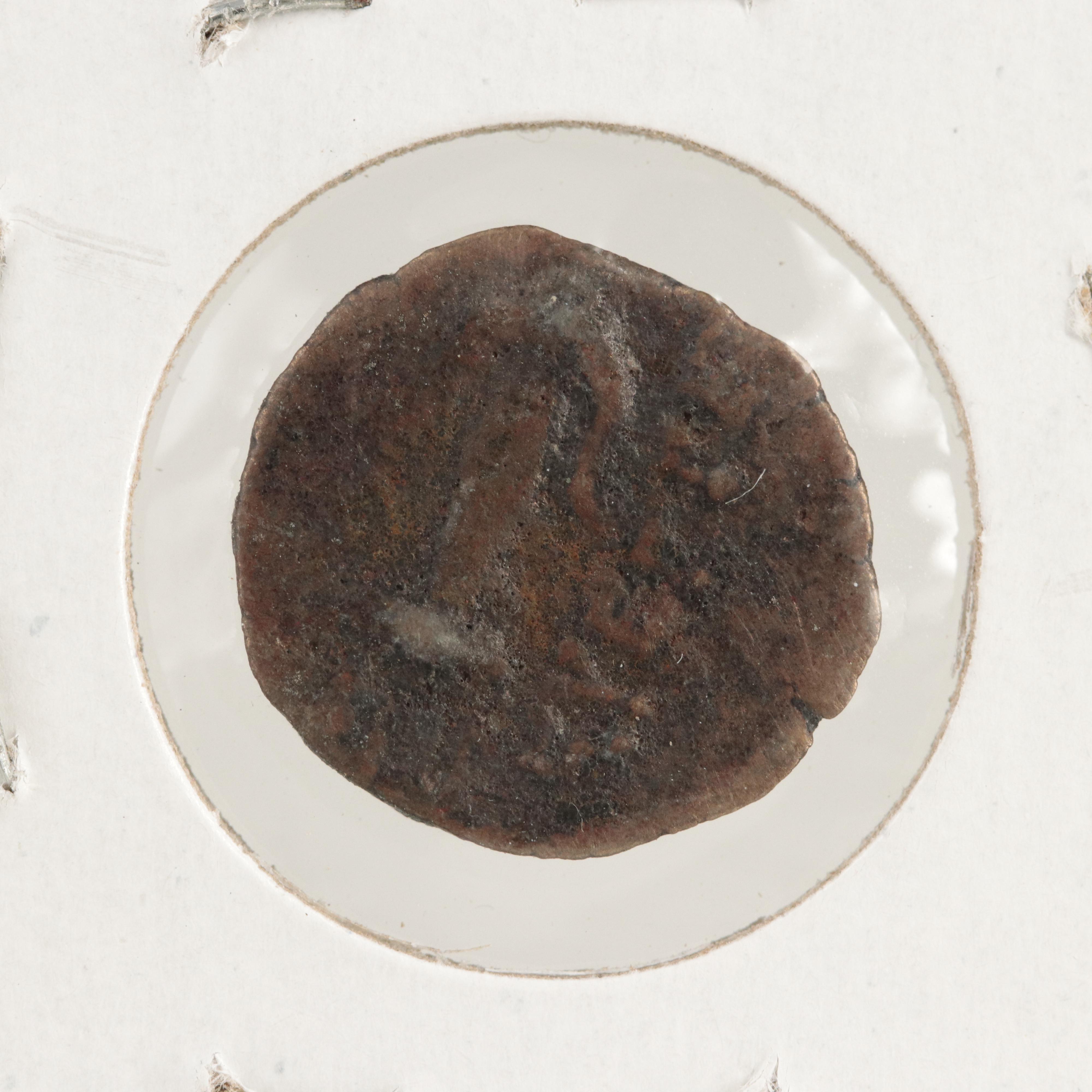 Two Ancient Judean Prutah Coins, Including King Herod I