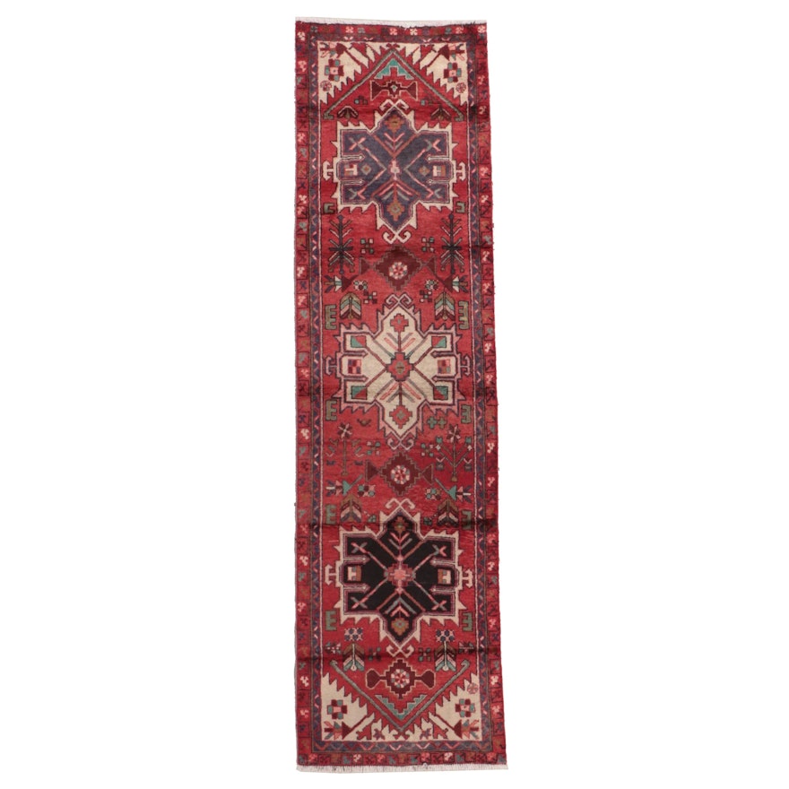 2'7 x 9'11 Hand-Knotted Persian Lamberan Carpet Runner
