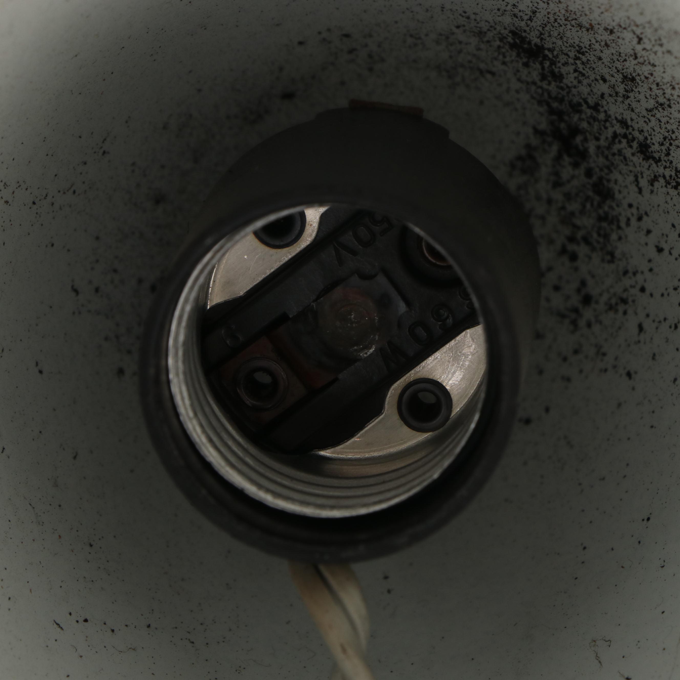 Mid Century Modern Black and Brass Three-Arm Floor Lamp, Mid-20th C