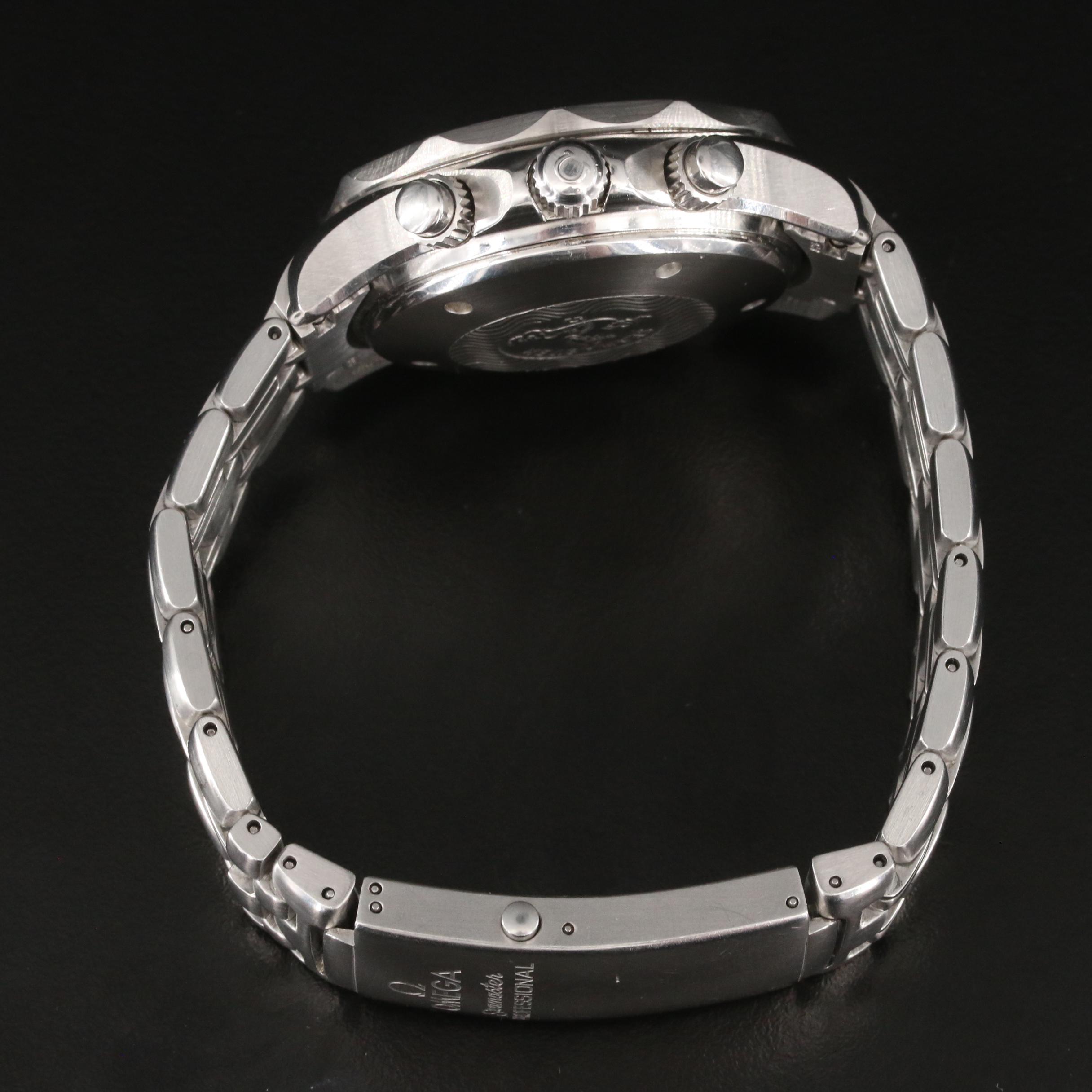 Omega Seamaster Professional Chronograph Blue 42mm Stainless Steel Watch