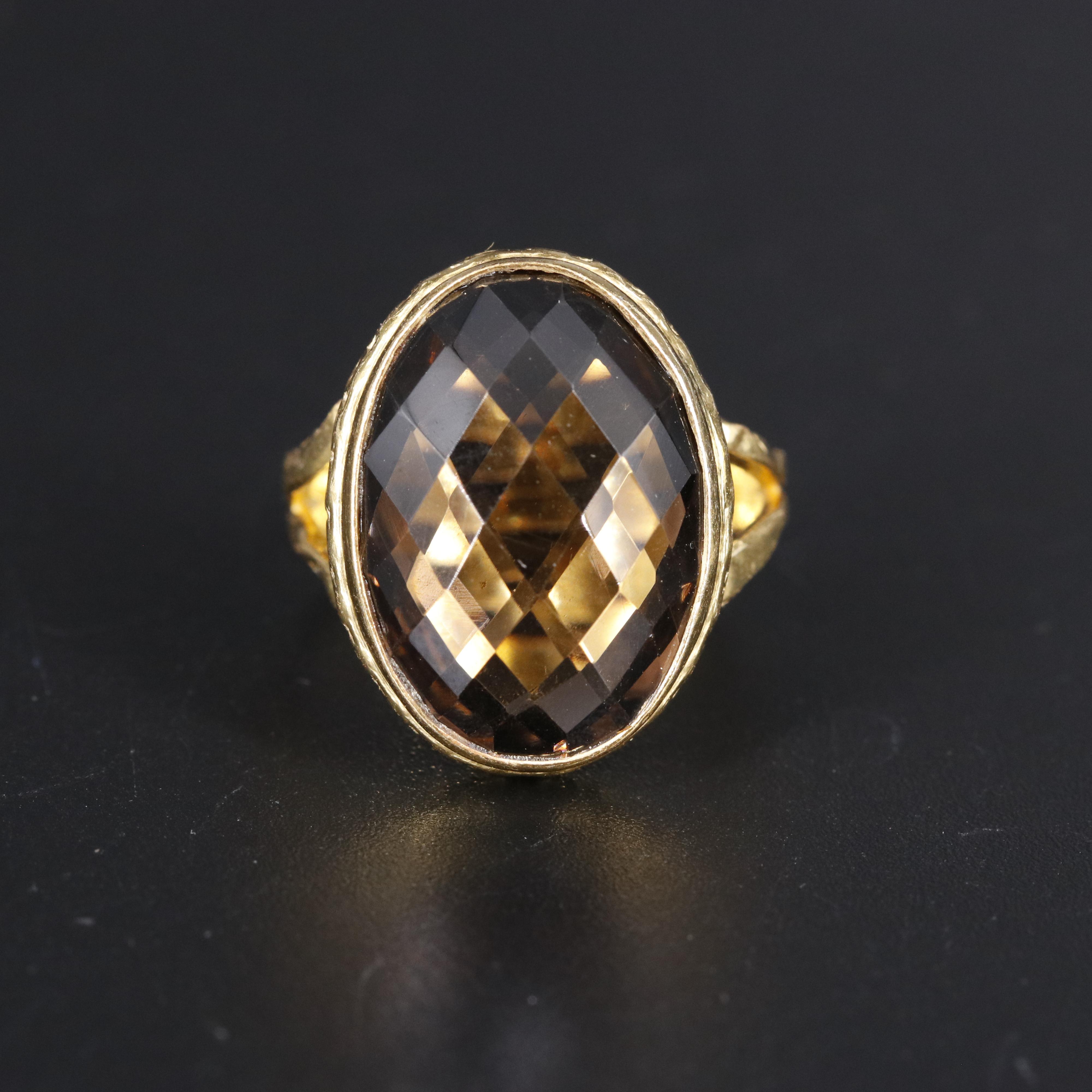 Sterling Silver Gemstone Ring