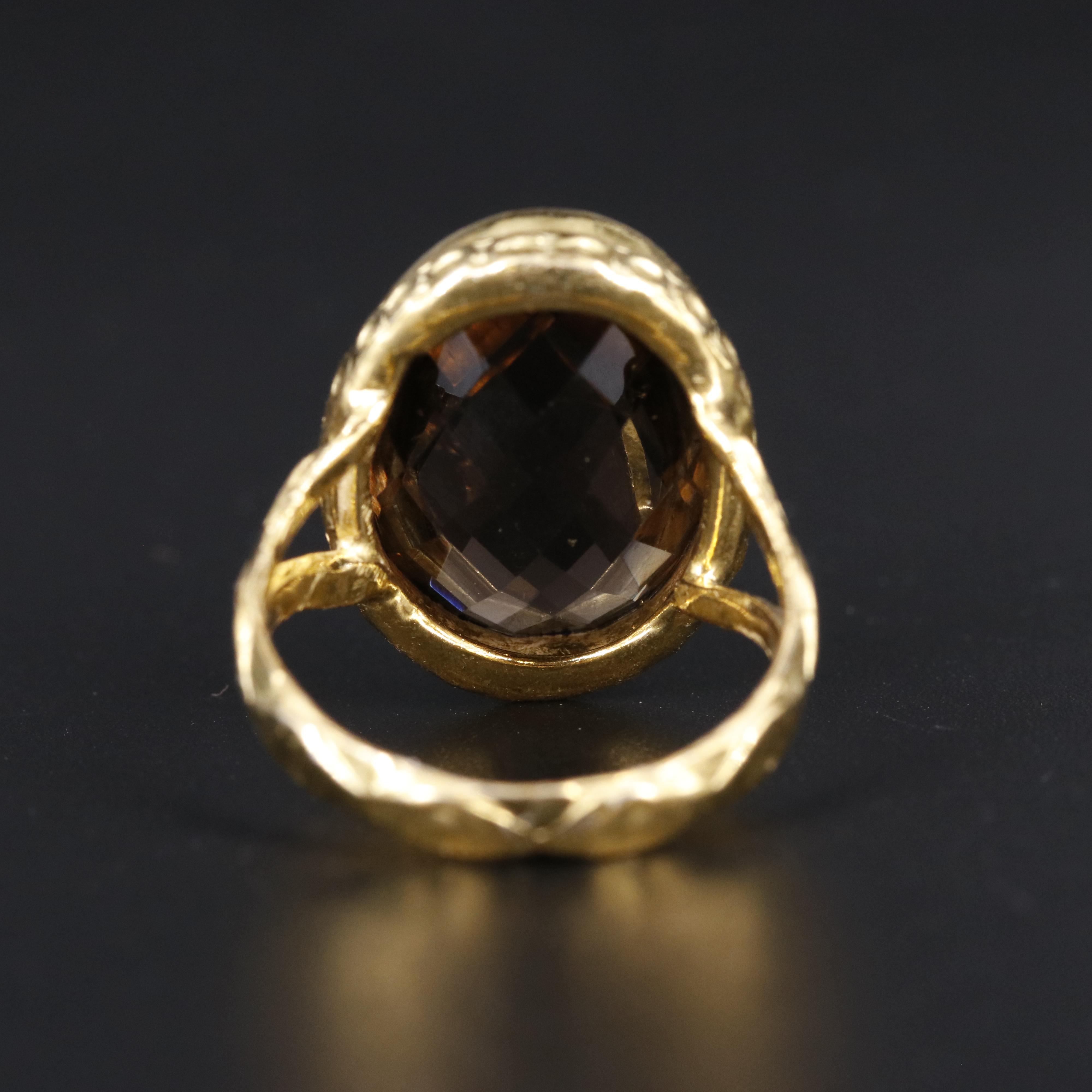 Sterling Silver Gemstone Ring