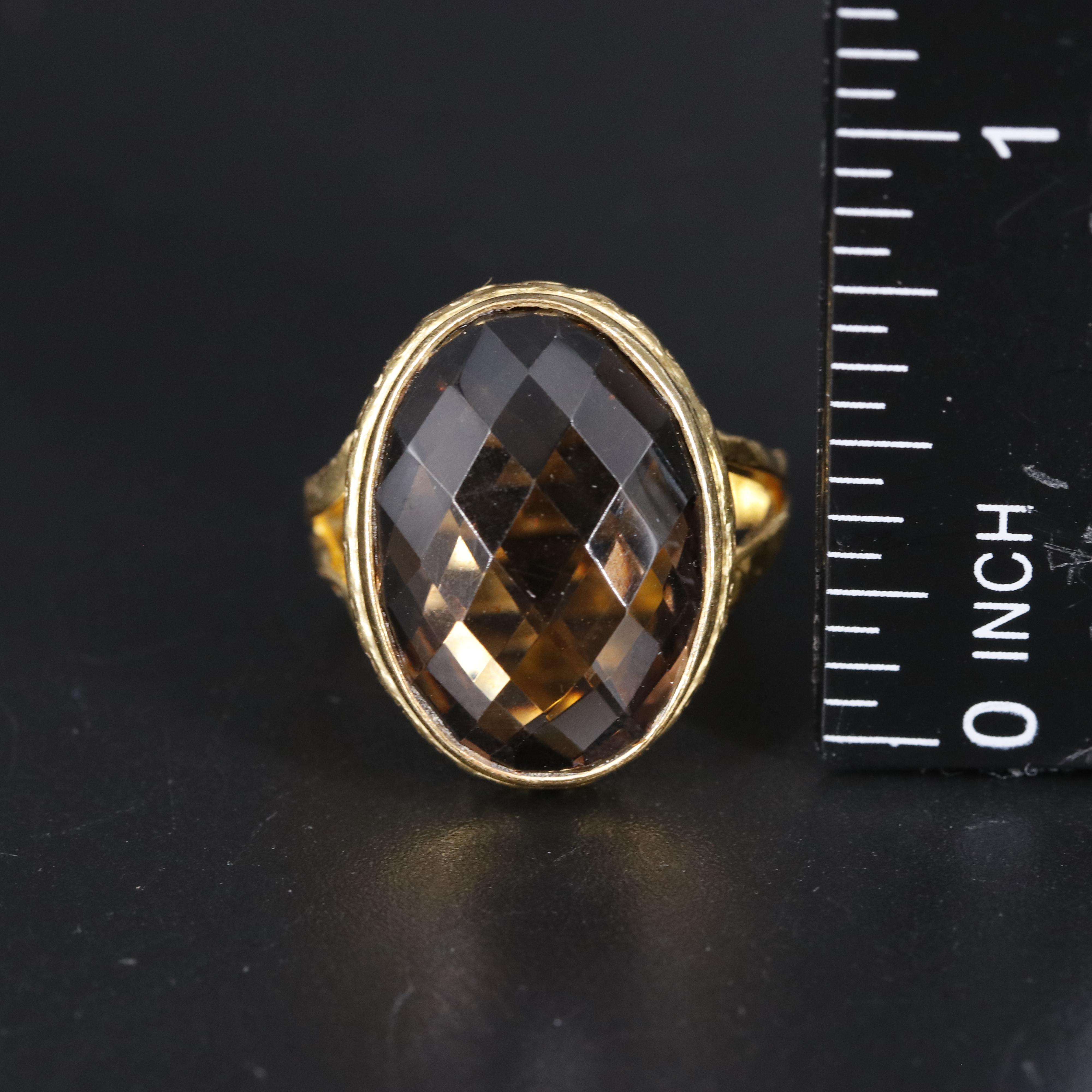 Sterling Silver Gemstone Ring