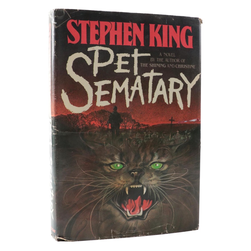 Early Printing "Pet Sematary" by Stephen King, 1983