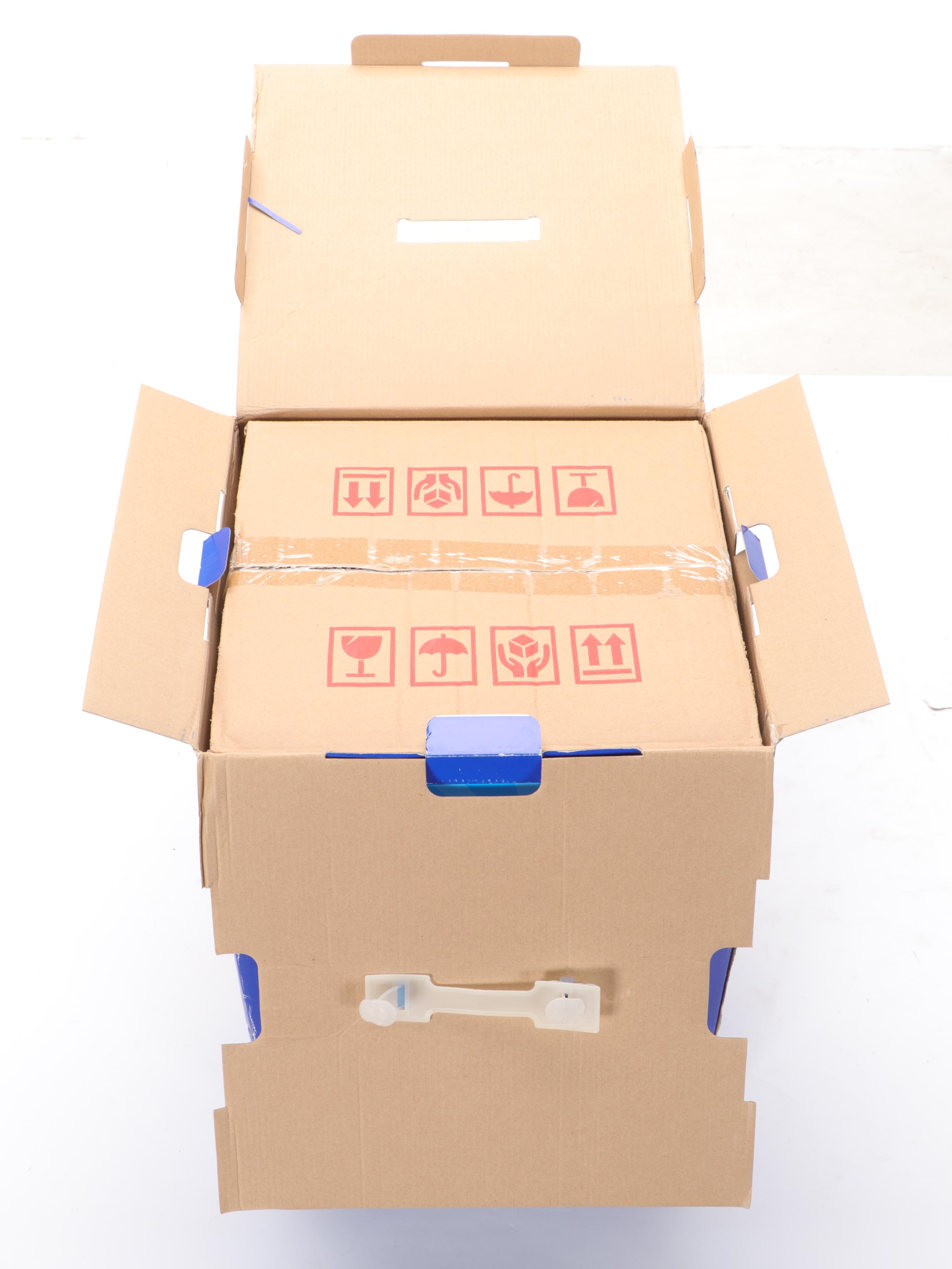 Gemmy Airblown Inflatable 12 Foot Snowman with "Happy Holidays" Banner