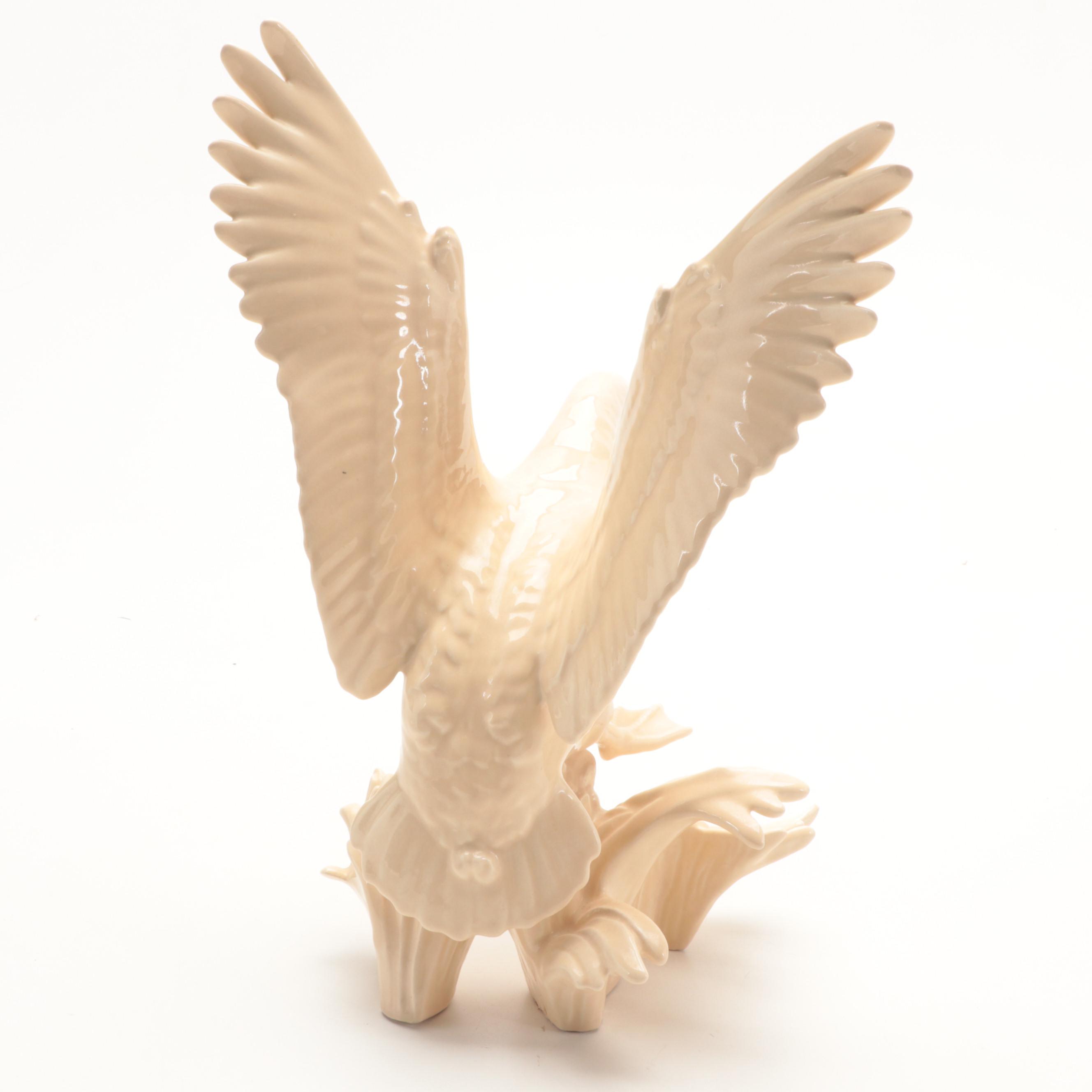 Glazed Ceramic Flying Geese Figurines, Mid to Late 20th Century