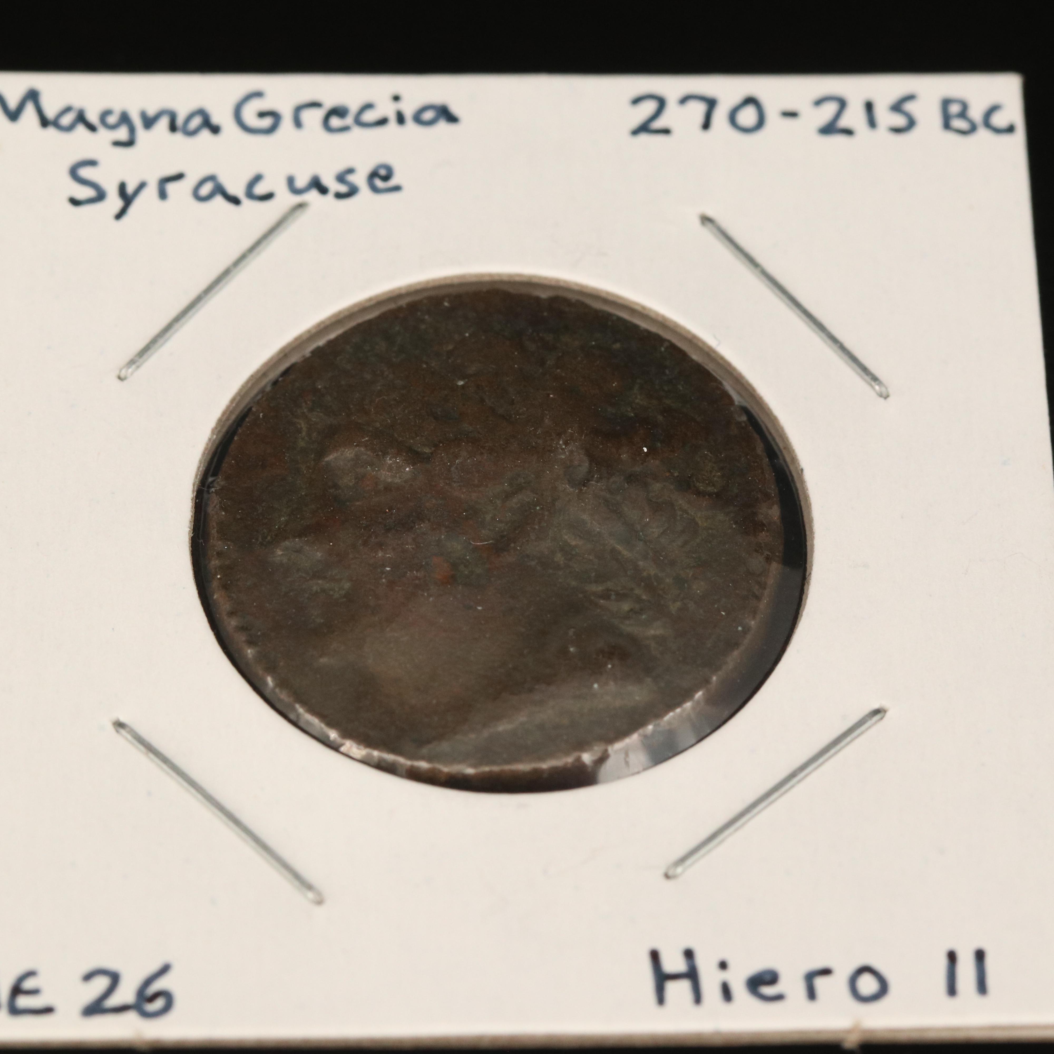 Four Ancient Greek Bronze Coins