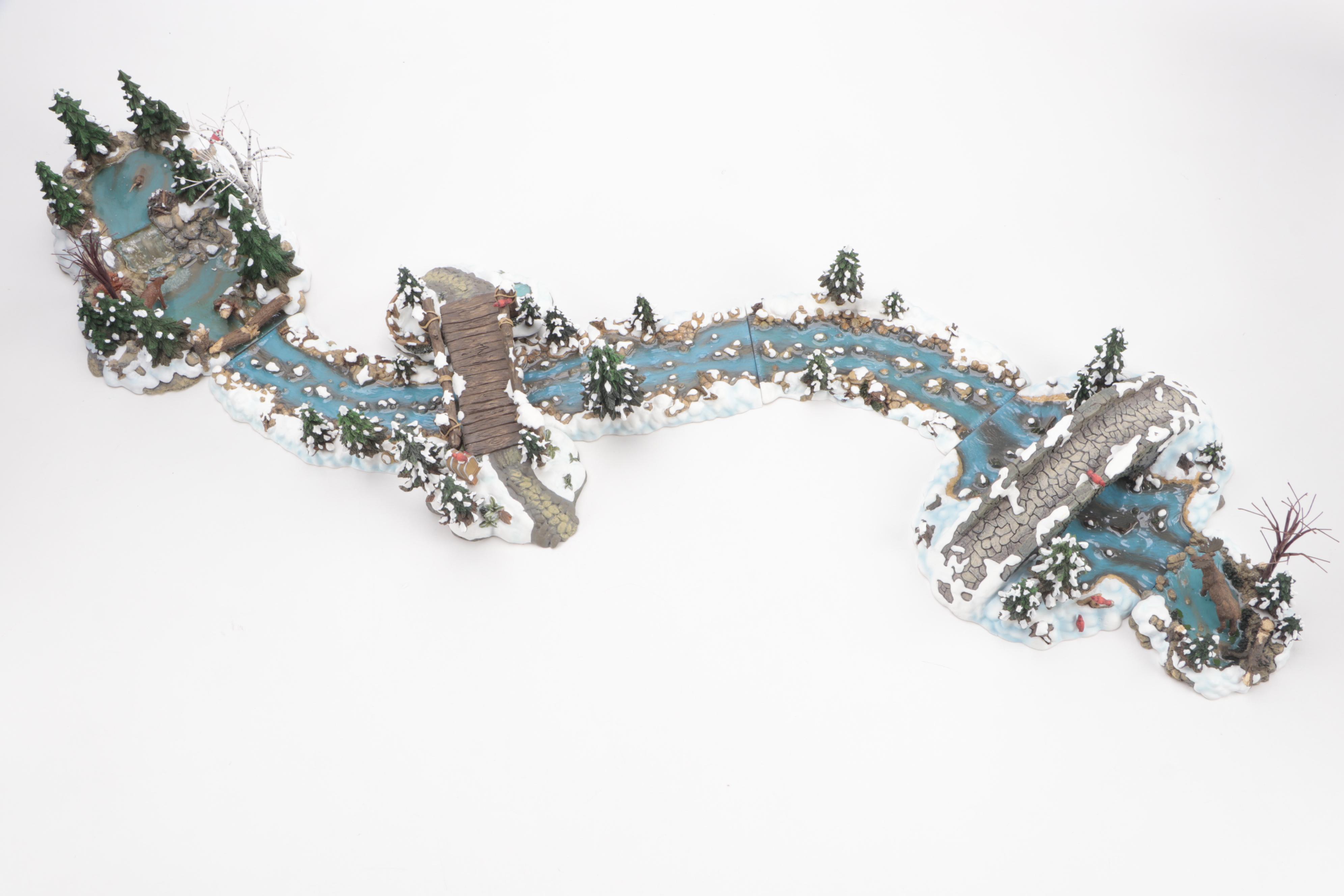 Department 56 Mill Creek Christmas Village Pieces and Figures