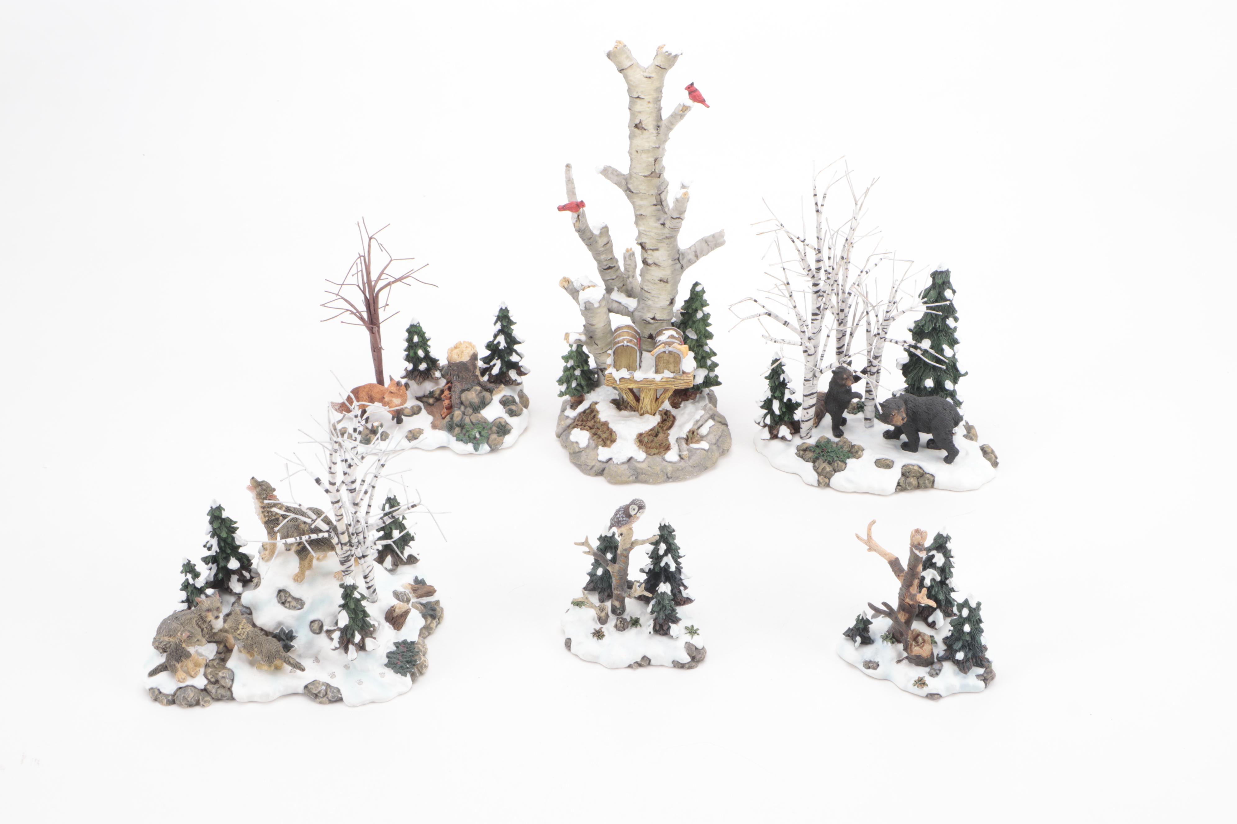 Department 56 Mill Creek Christmas Village Pieces and Figures