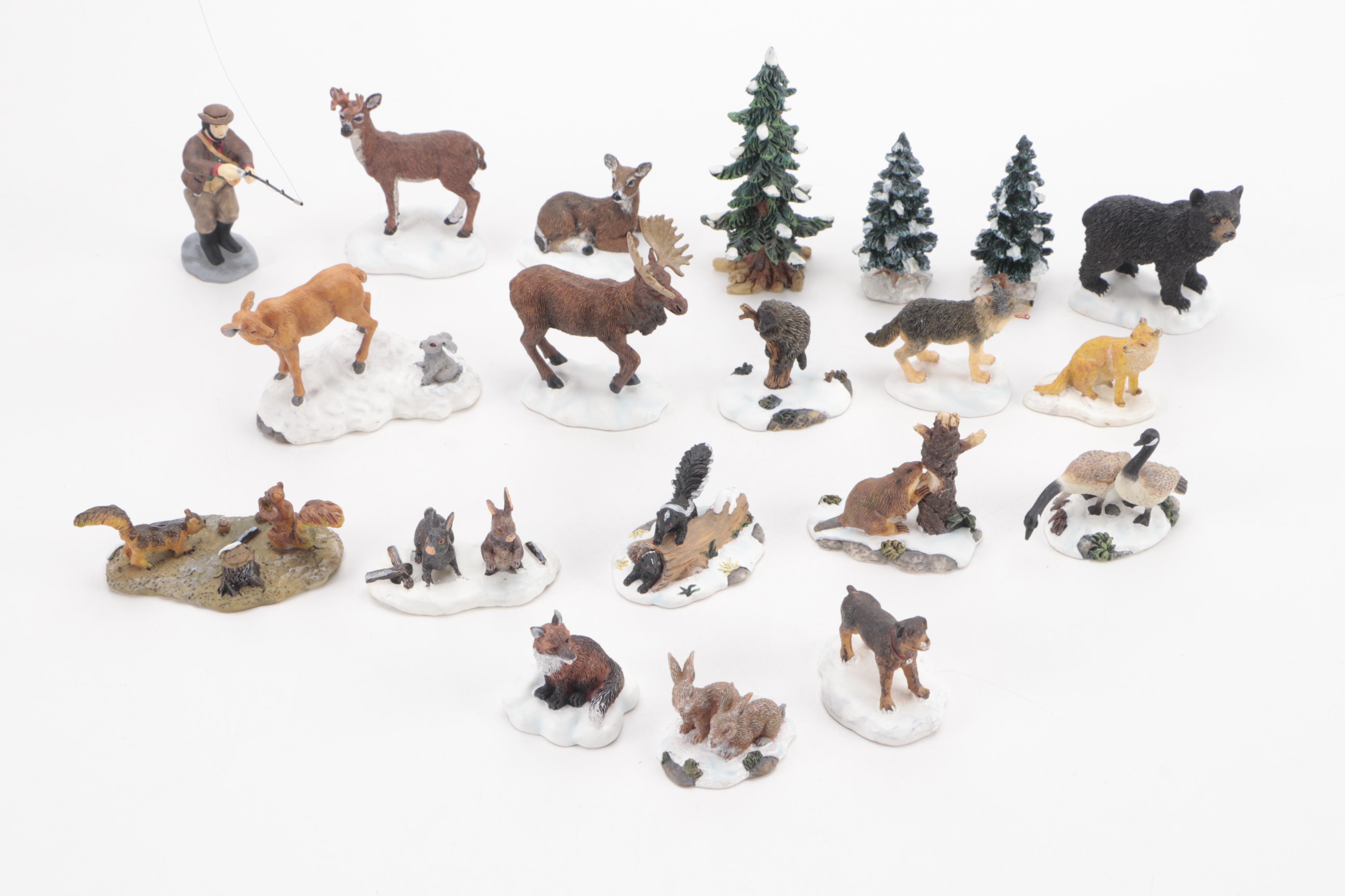 Department 56 Mill Creek Christmas Village Pieces and Figures