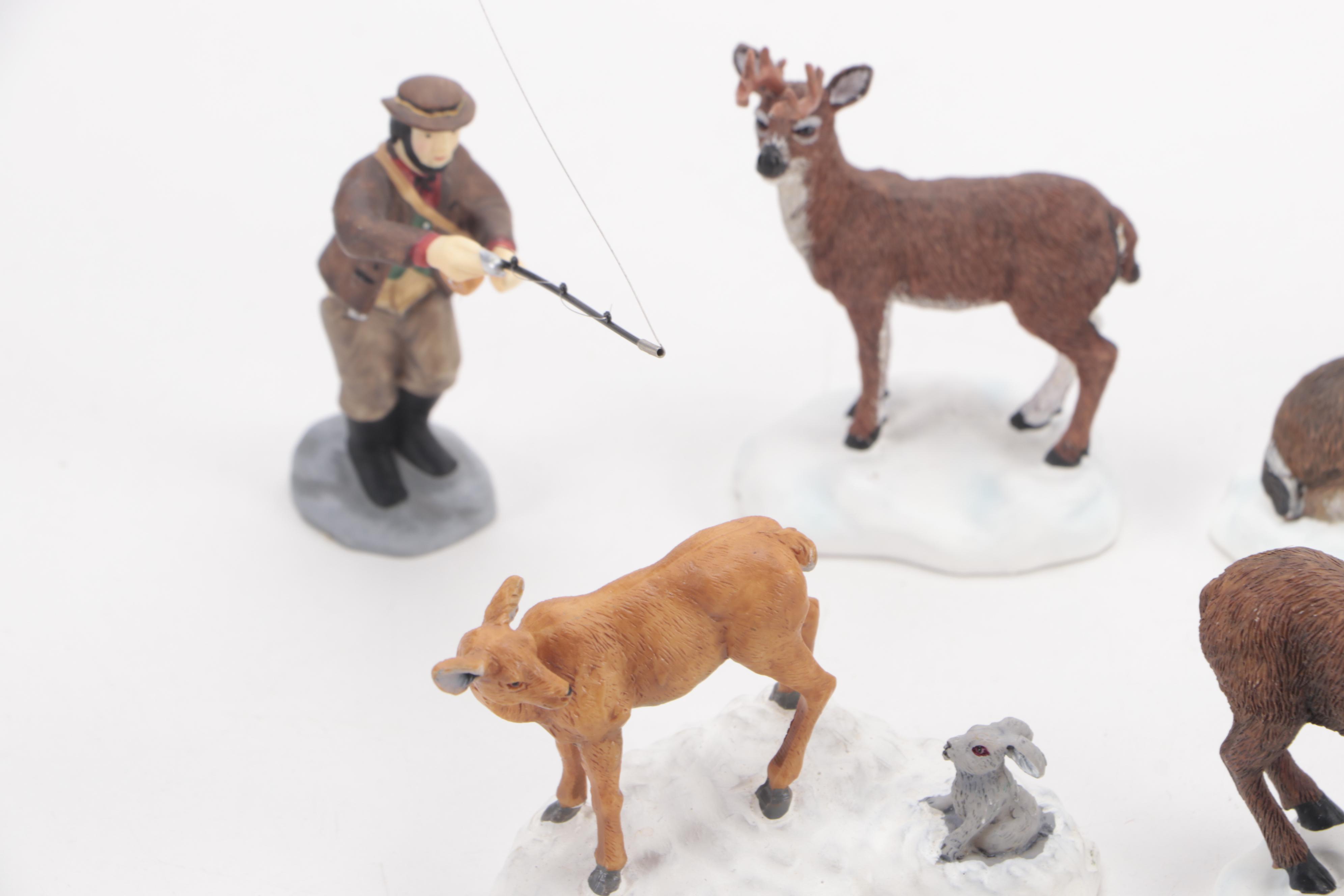 Department 56 Mill Creek Christmas Village Pieces and Figures