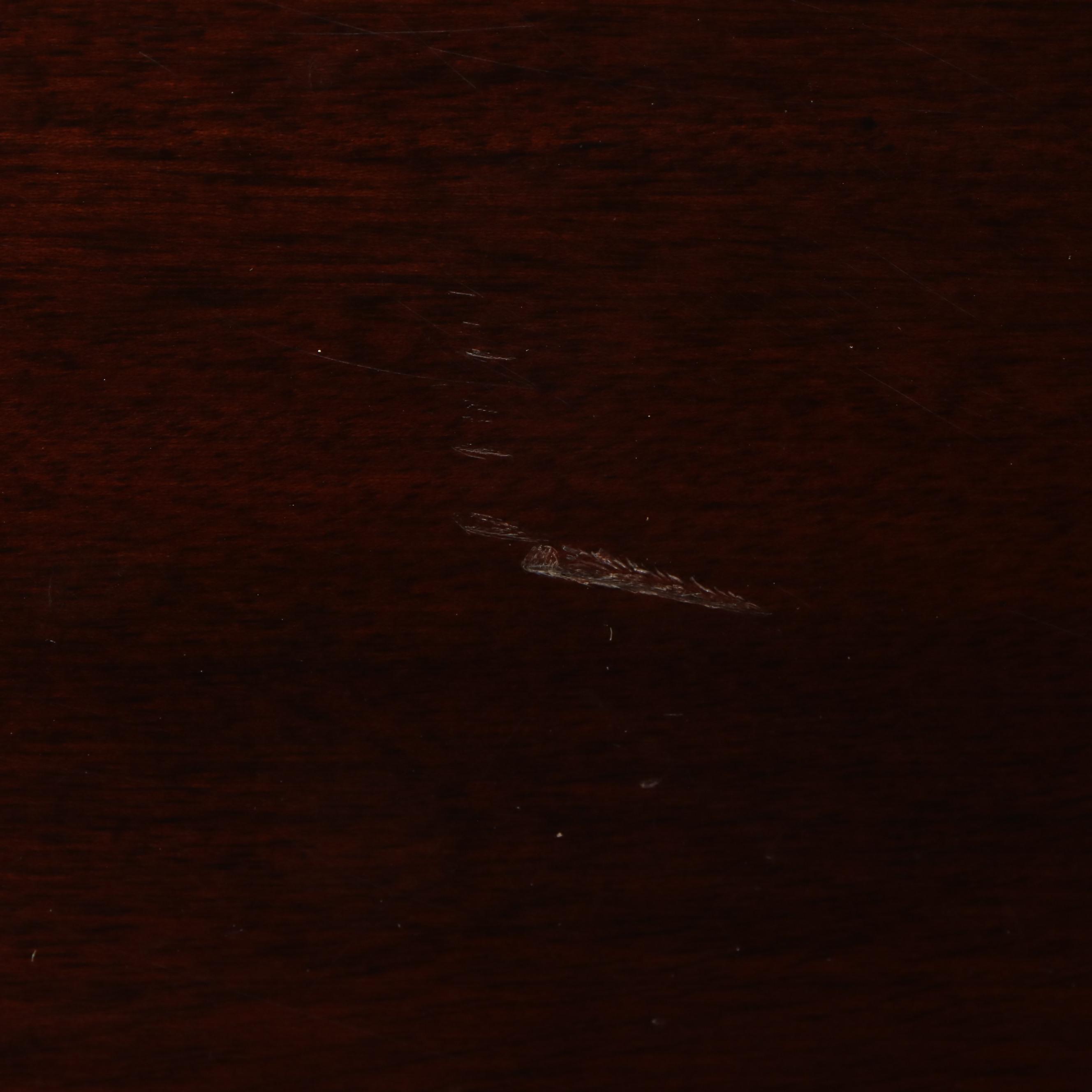 Pottery Barn "Hudson" Mahogany Four-Drawer Nightstand