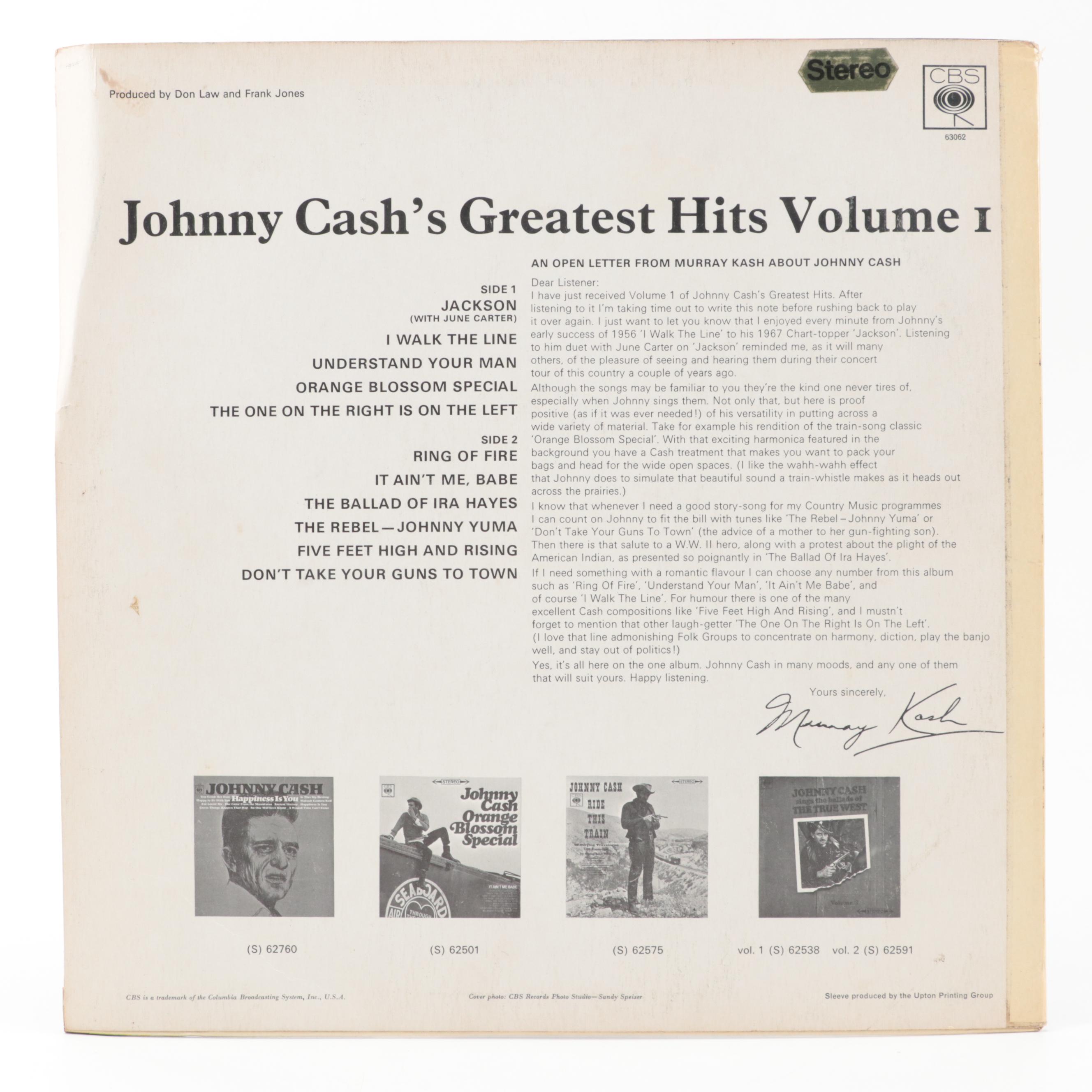 Johnny Cash, Hank Williams, George Jones, Buck Owens and More Country Records