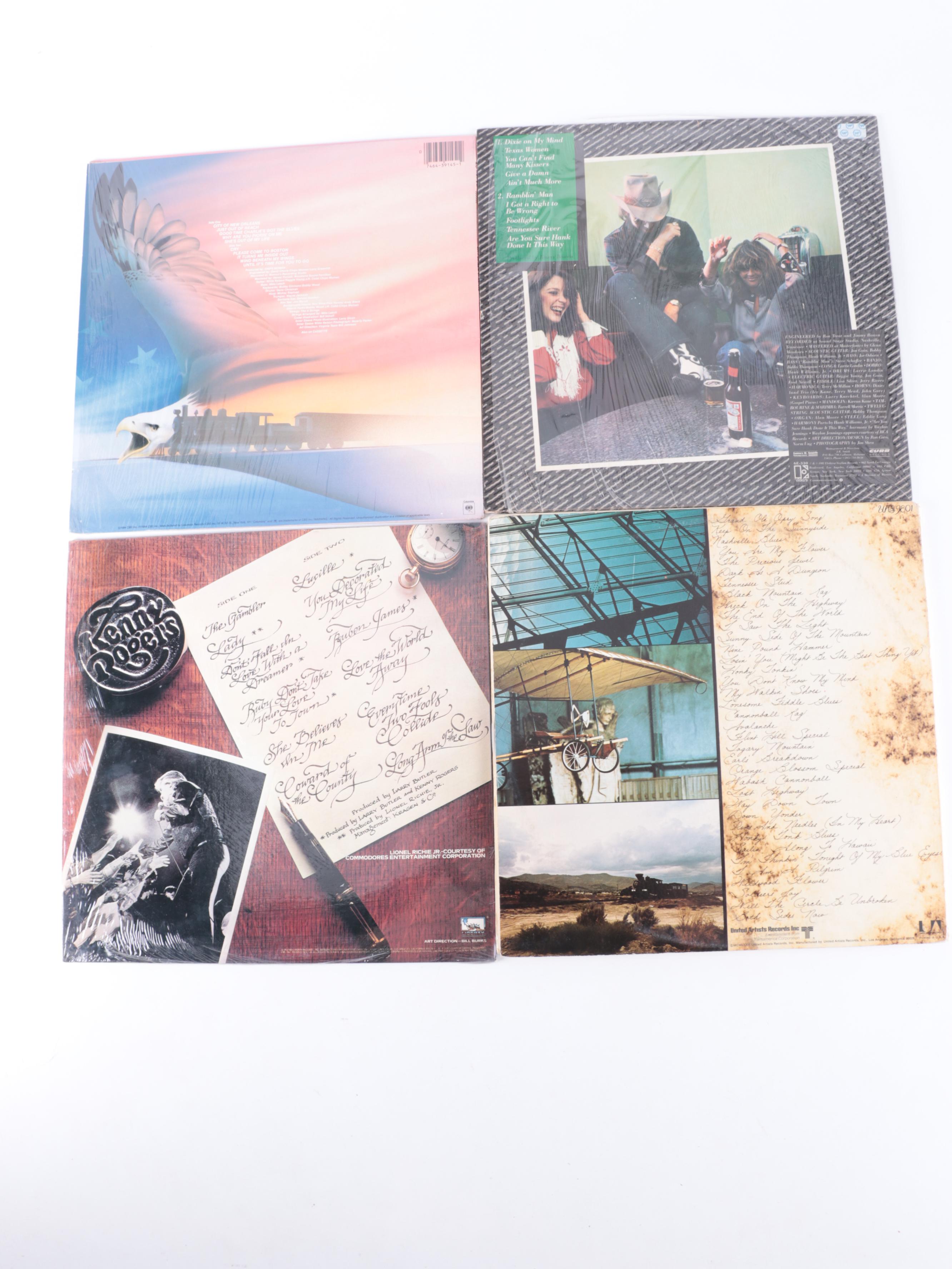 Waylon Jennings, Willie Nelson, Hank Williams Jr., Elvis, More Country Records