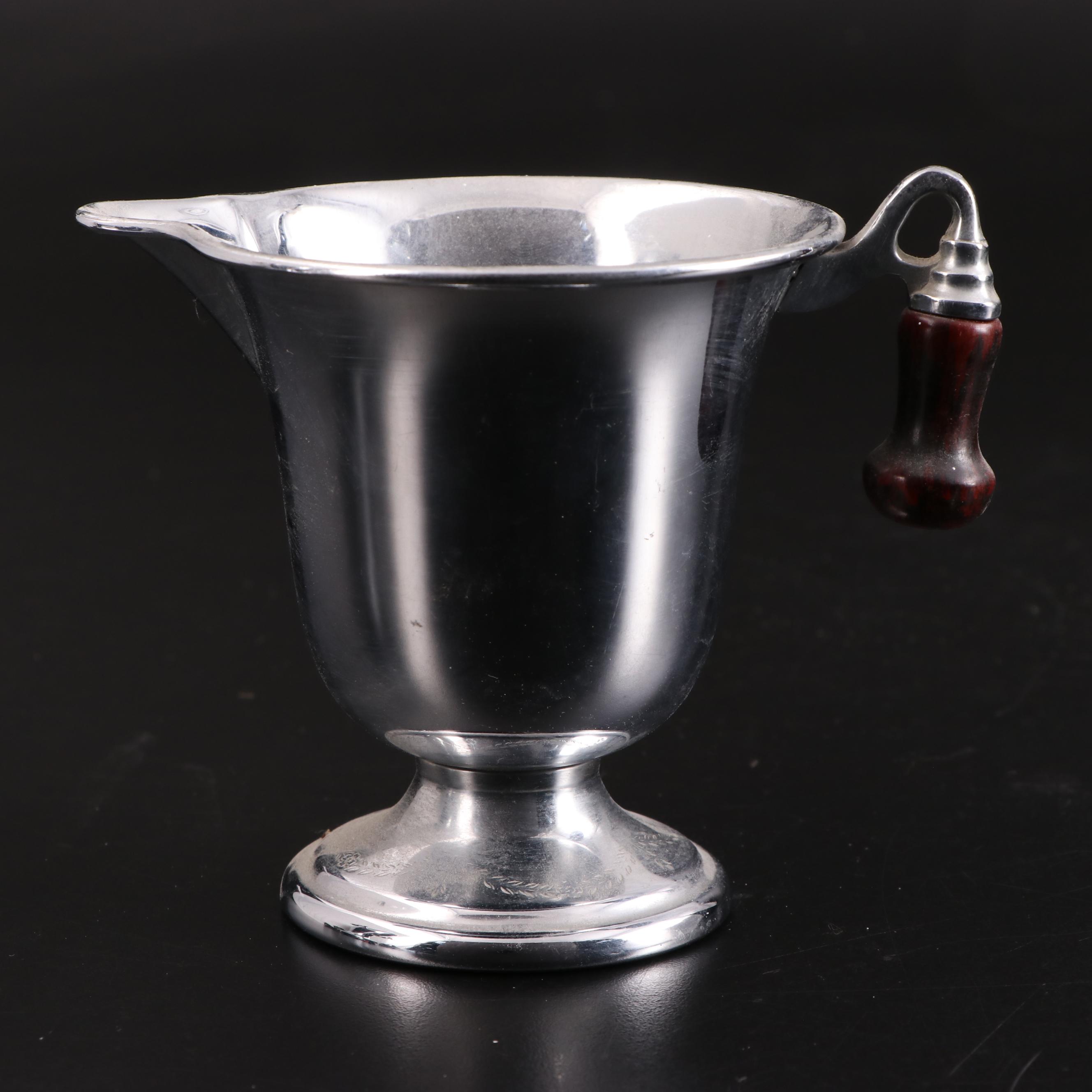 Farberware No. 100 Electric Percolator with Cream and Sugar, Mid-20th Century