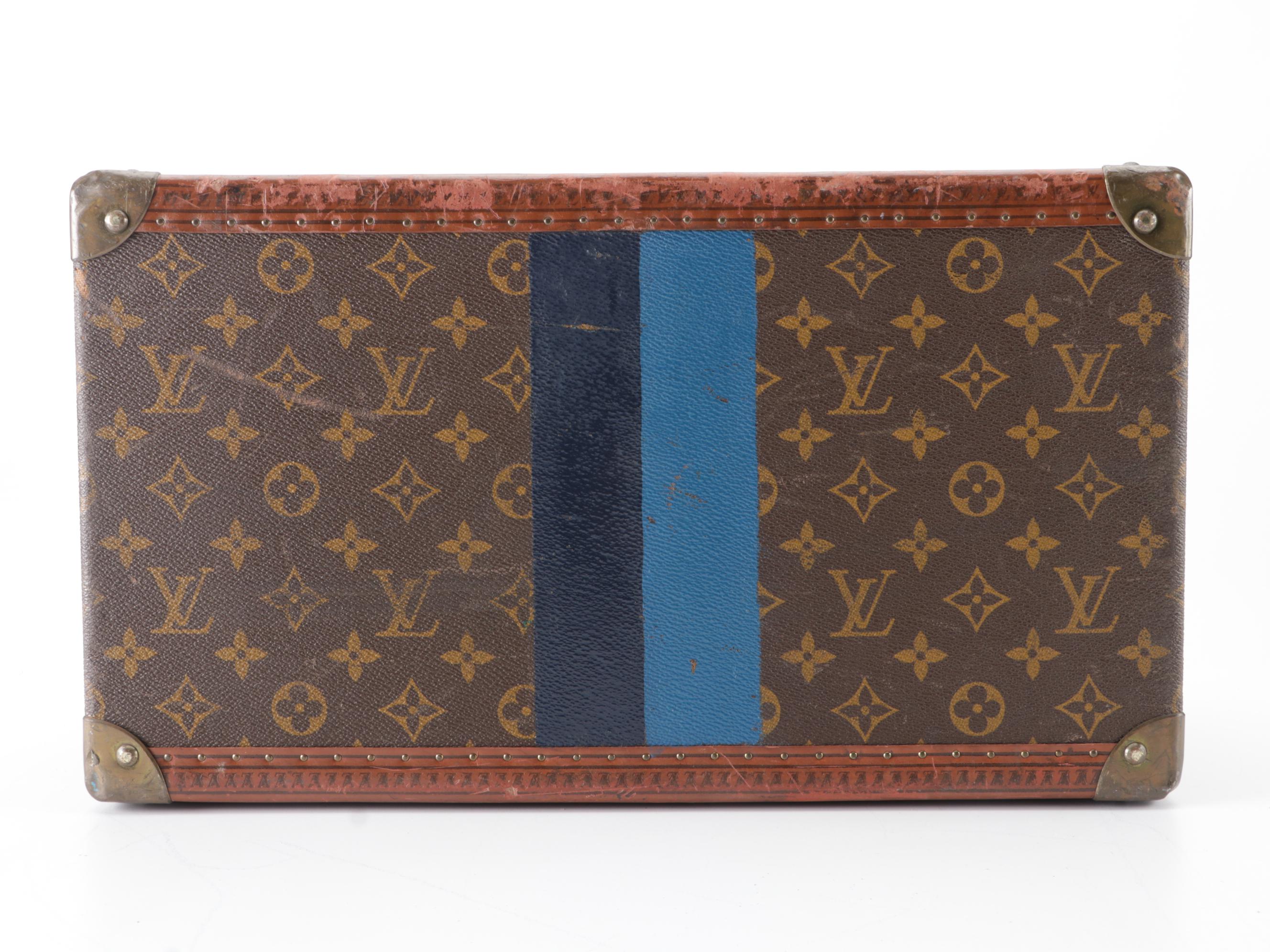 Louis Vuitton Train Case in Monogram Canvas and Vachetta Leather