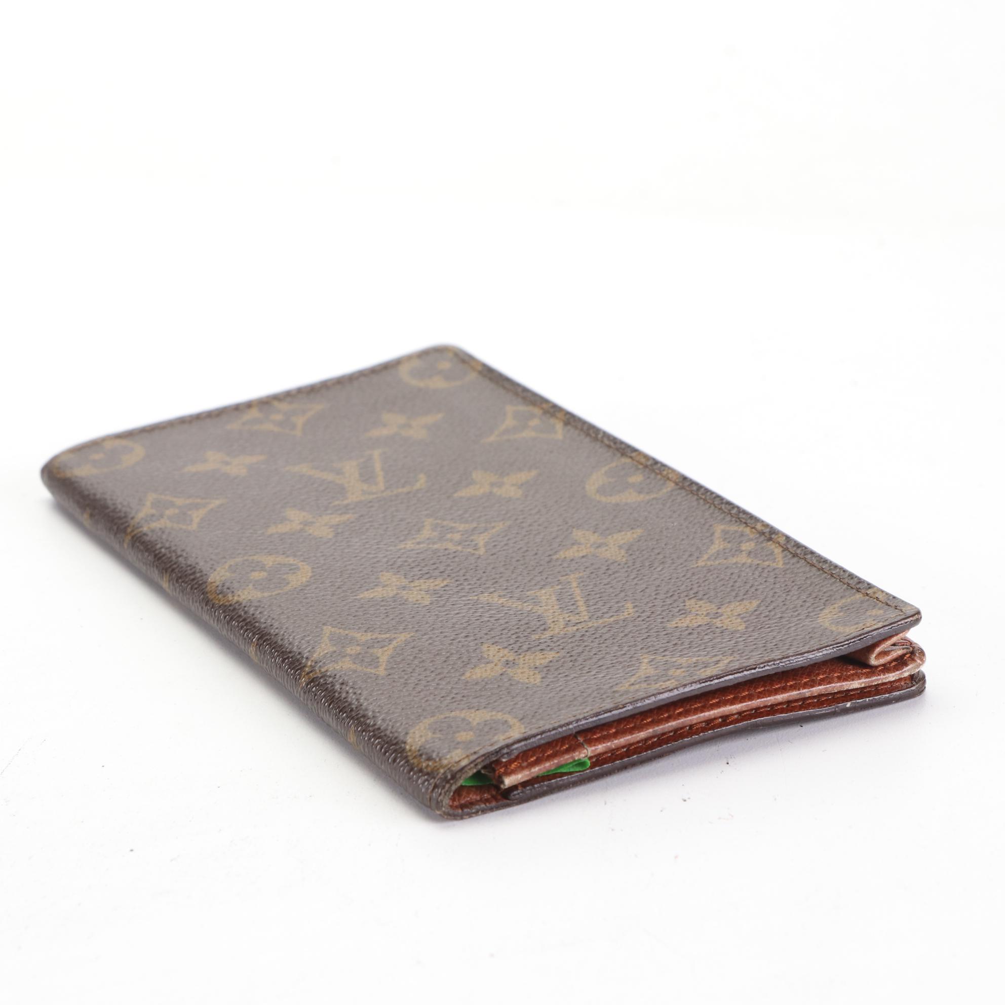 Louis Vuitton Vertical Long Wallet in Monogram Canvas