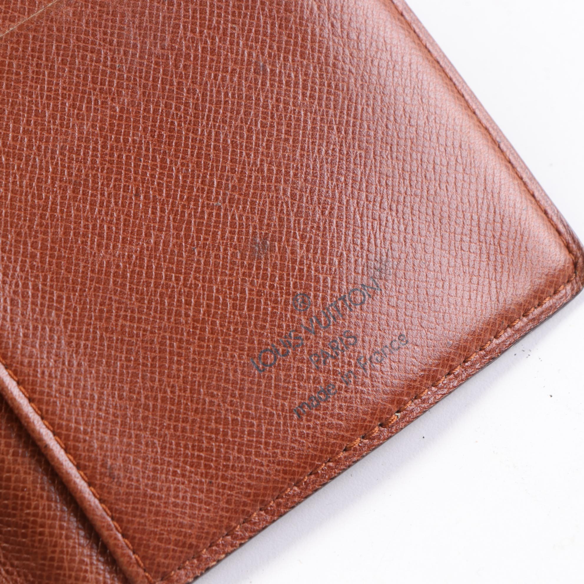 Louis Vuitton Vertical Long Wallet in Monogram Canvas