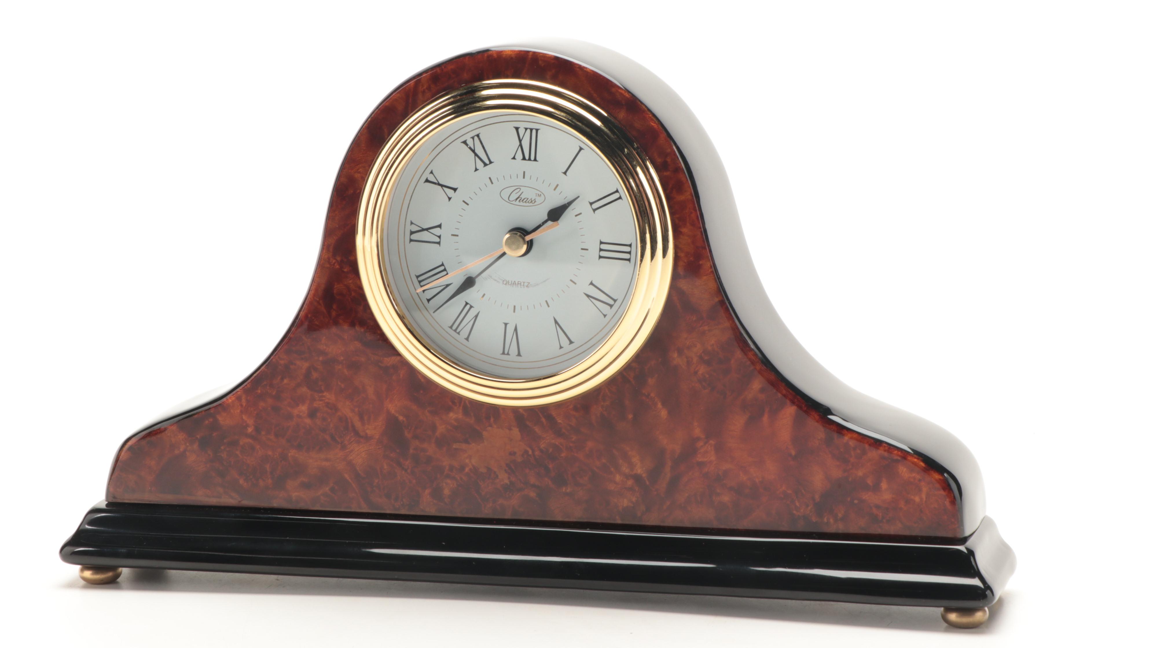 Howard Miller "Desiree" Dual Chime Mantel Clock with Chass Mantel Clock