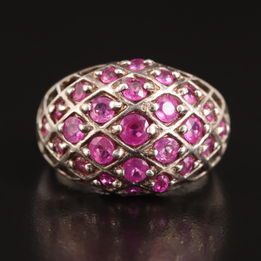 Sterling Ruby Domed Ring