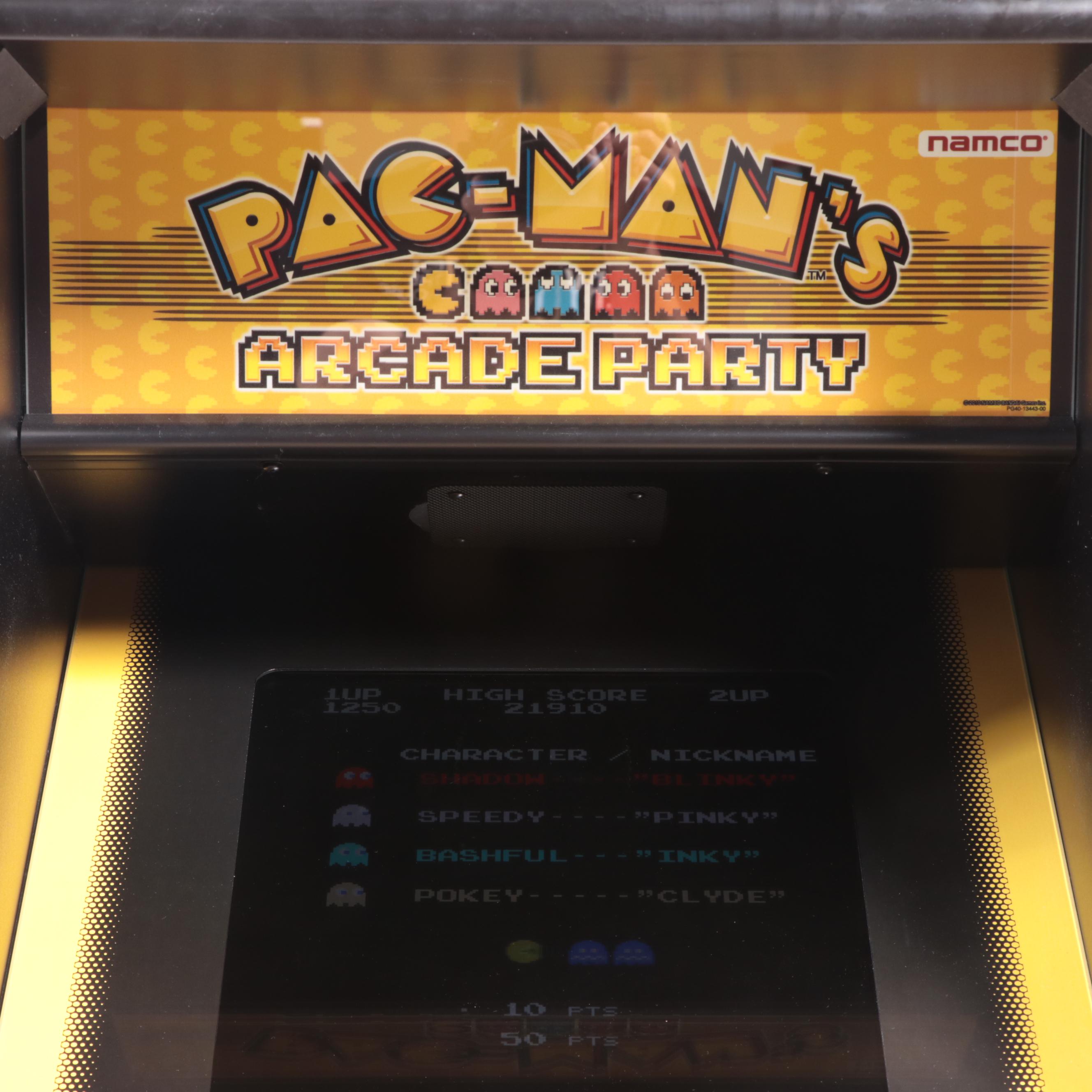 Namco Pac-Man's Arcade Party Video Arcade Game