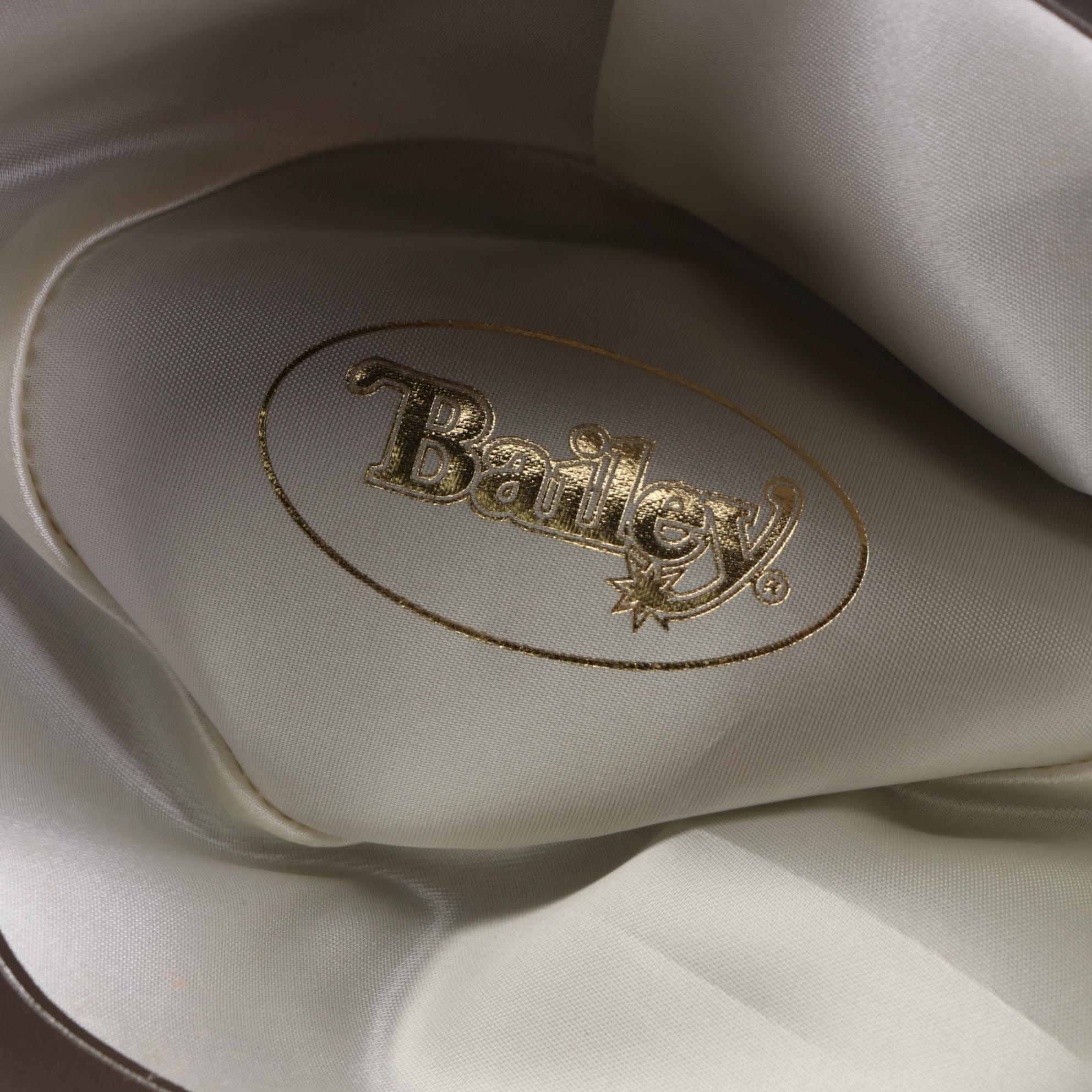 Bailey Pinched Front Western Hat and Cattleman Hat with Pins in Wool Felt