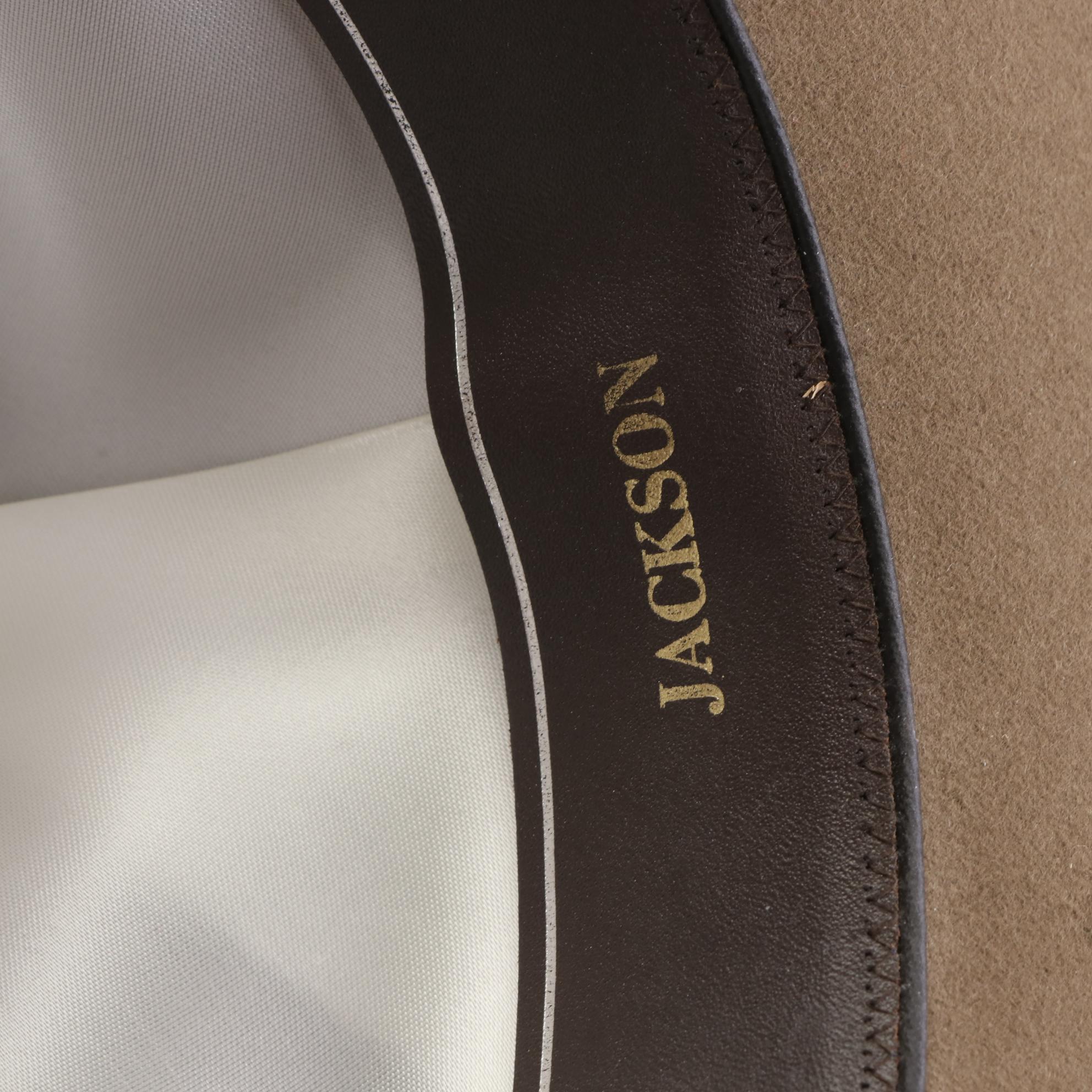 Bailey Pinched Front Western Hat and Cattleman Hat with Pins in Wool Felt