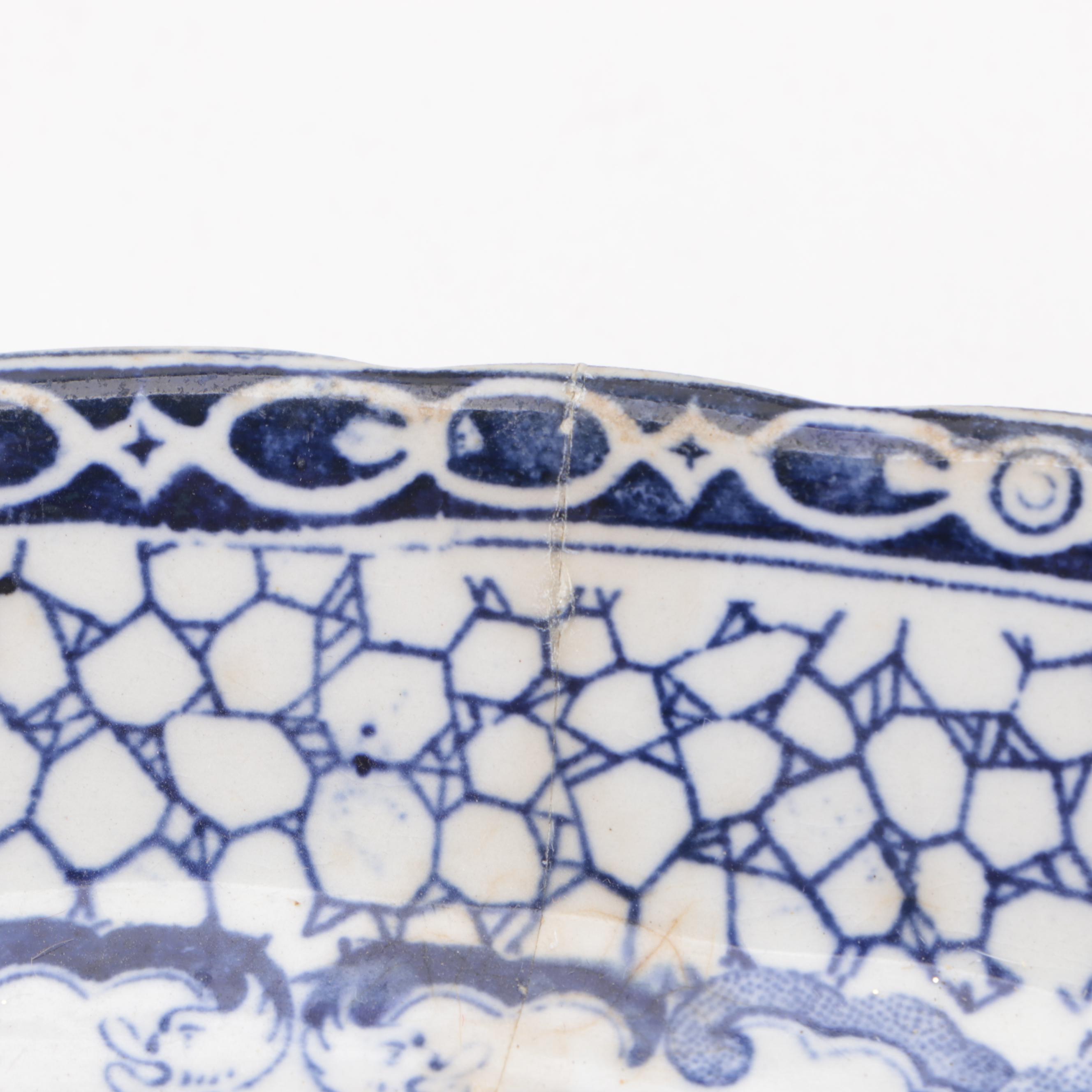 William Adams "Chinese Bird" Ironstone Dinnerware, 20th Century