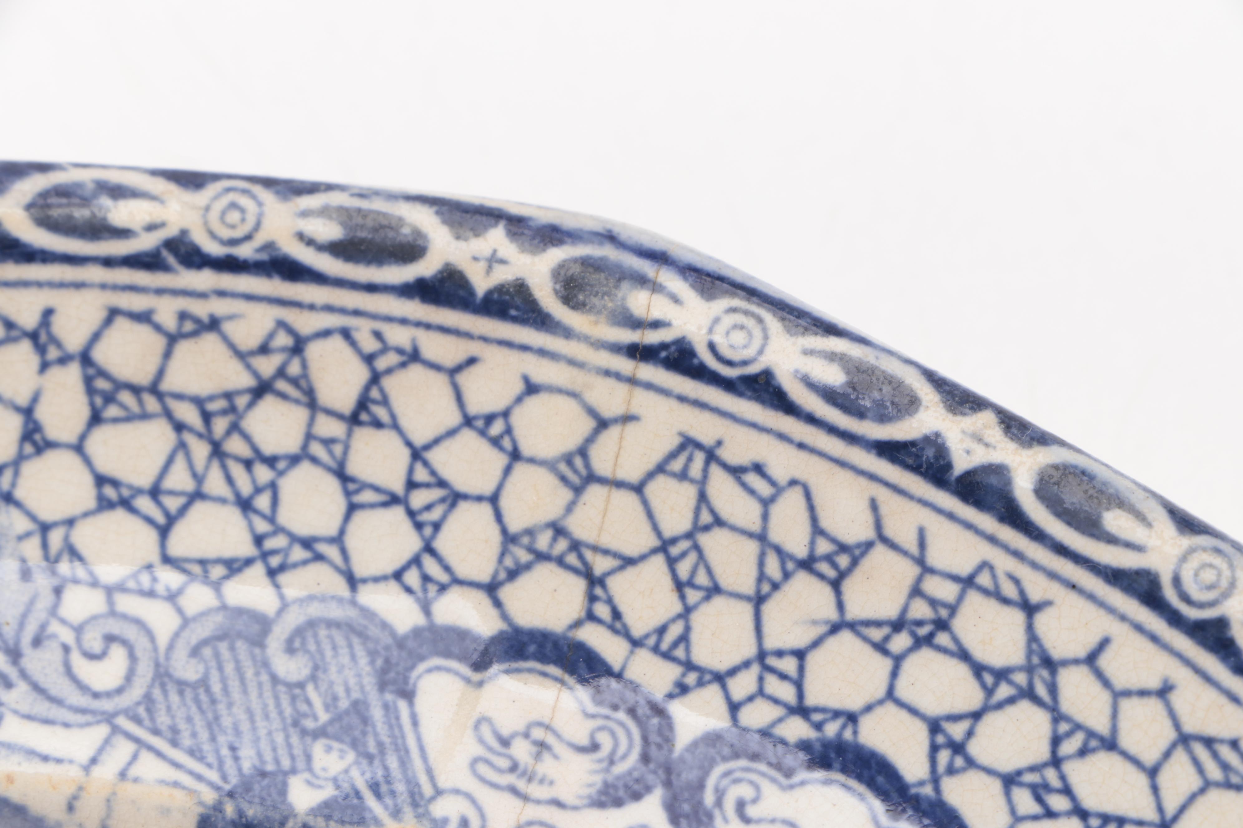 William Adams "Chinese Bird" Ironstone Dinnerware, 20th Century