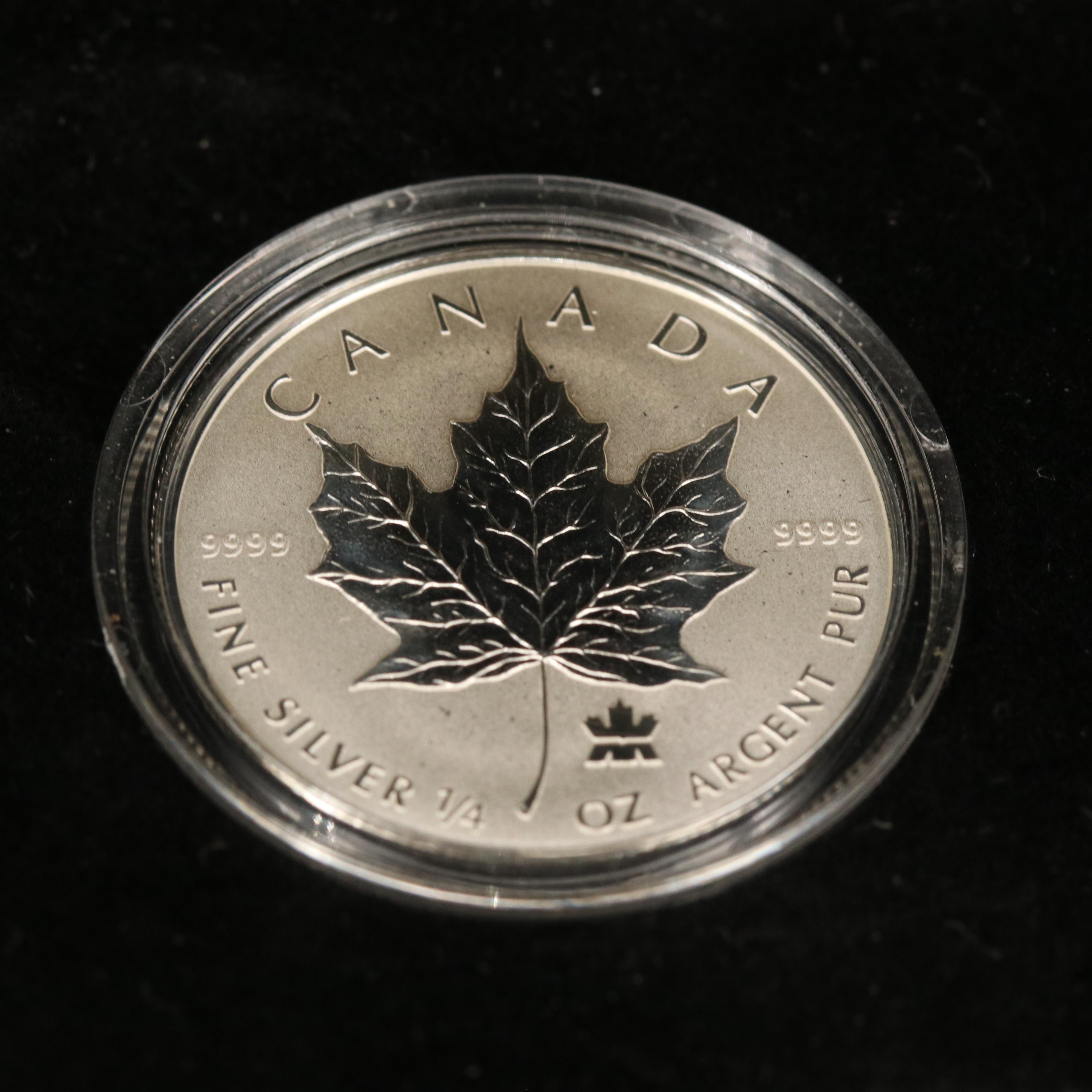 2004 Canada Maple Leaf Privy Mark 5 Piece Reverse Proof Set