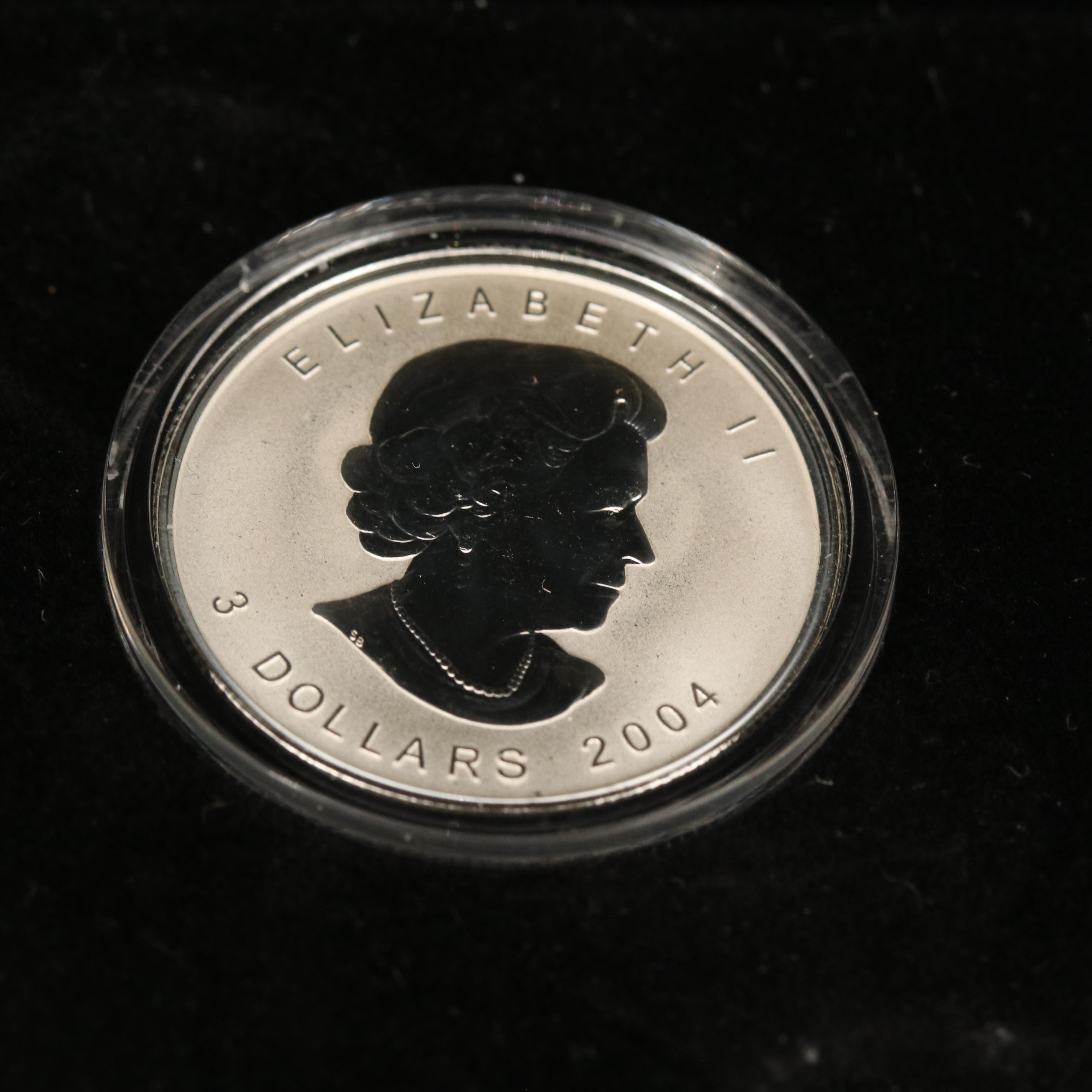 2004 Canada Maple Leaf Privy Mark 5 Piece Reverse Proof Set