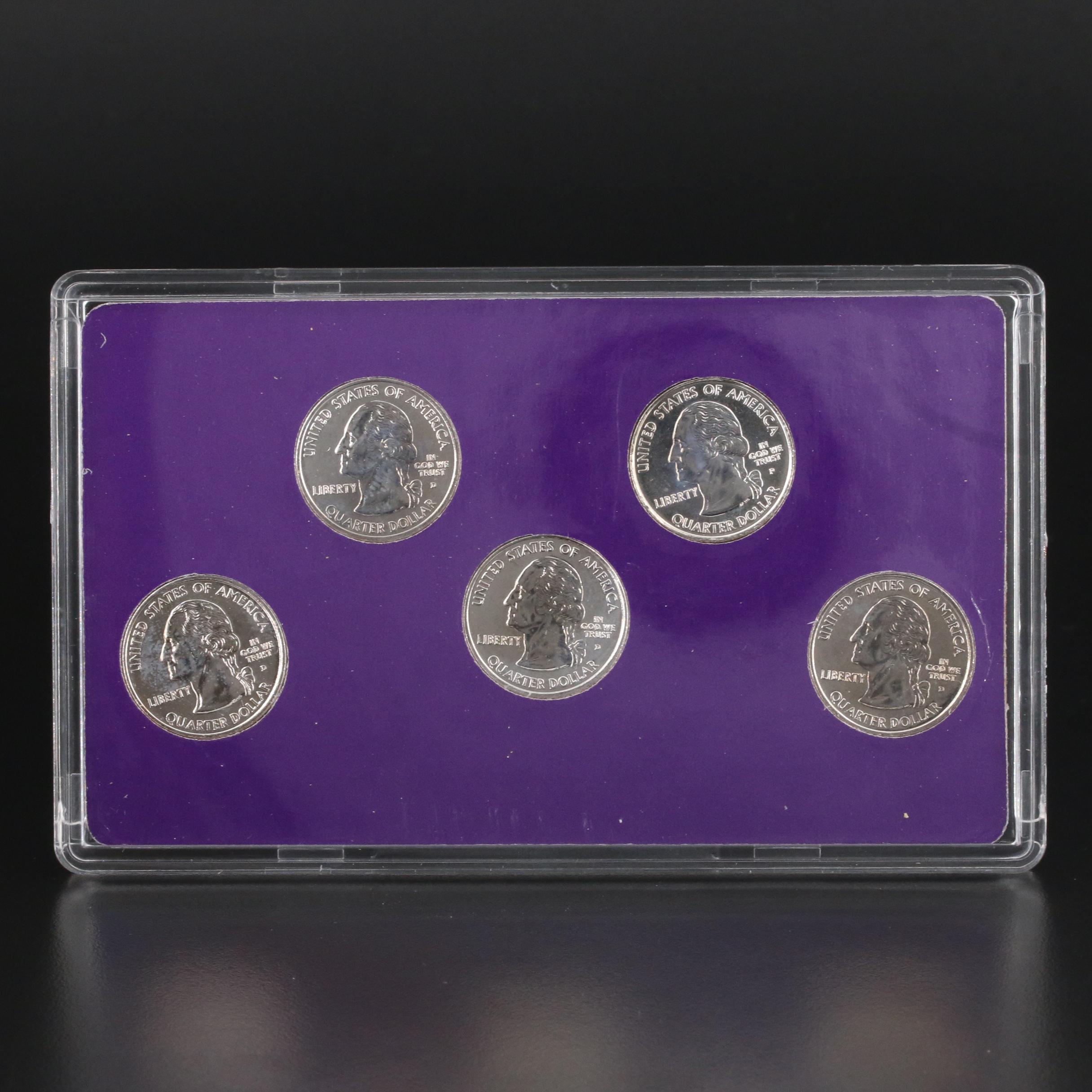 Eight Special Edition State Quarter Sets 2000-2003