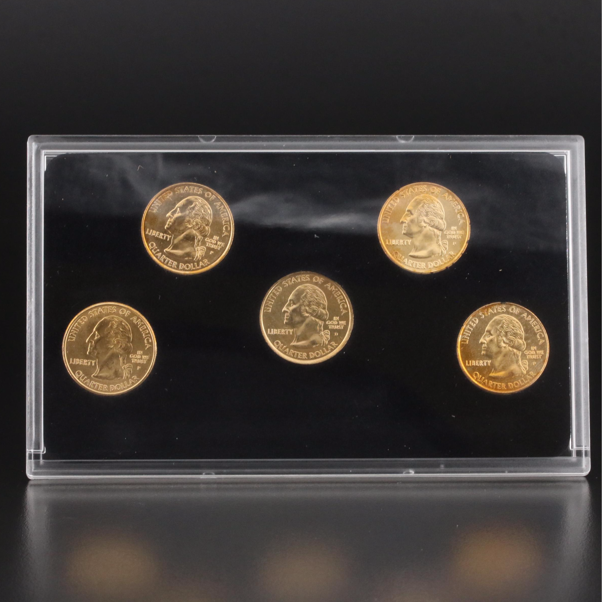 Eight Special Edition State Quarter Sets 2000-2003