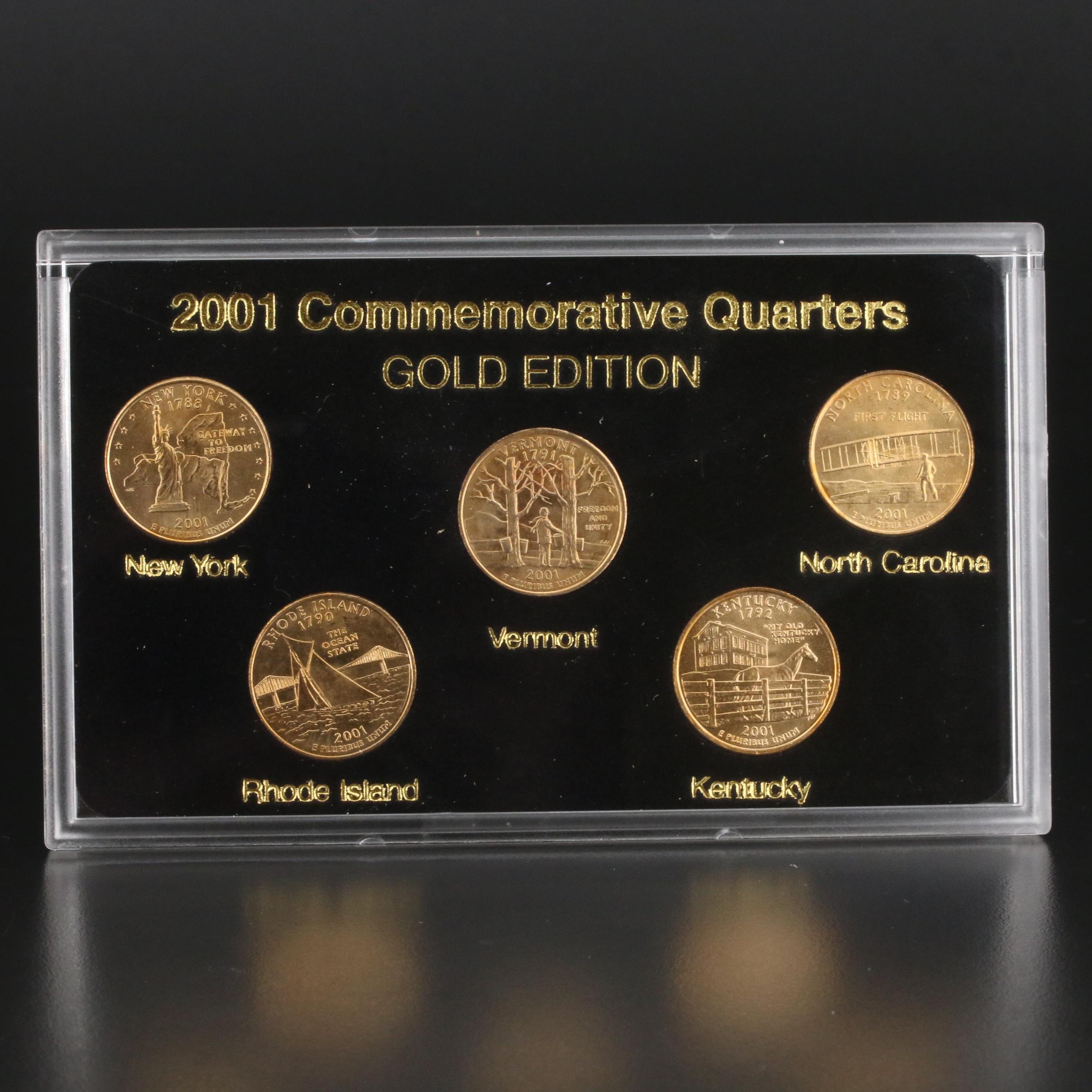 Eight Special Edition State Quarter Sets 2000-2003