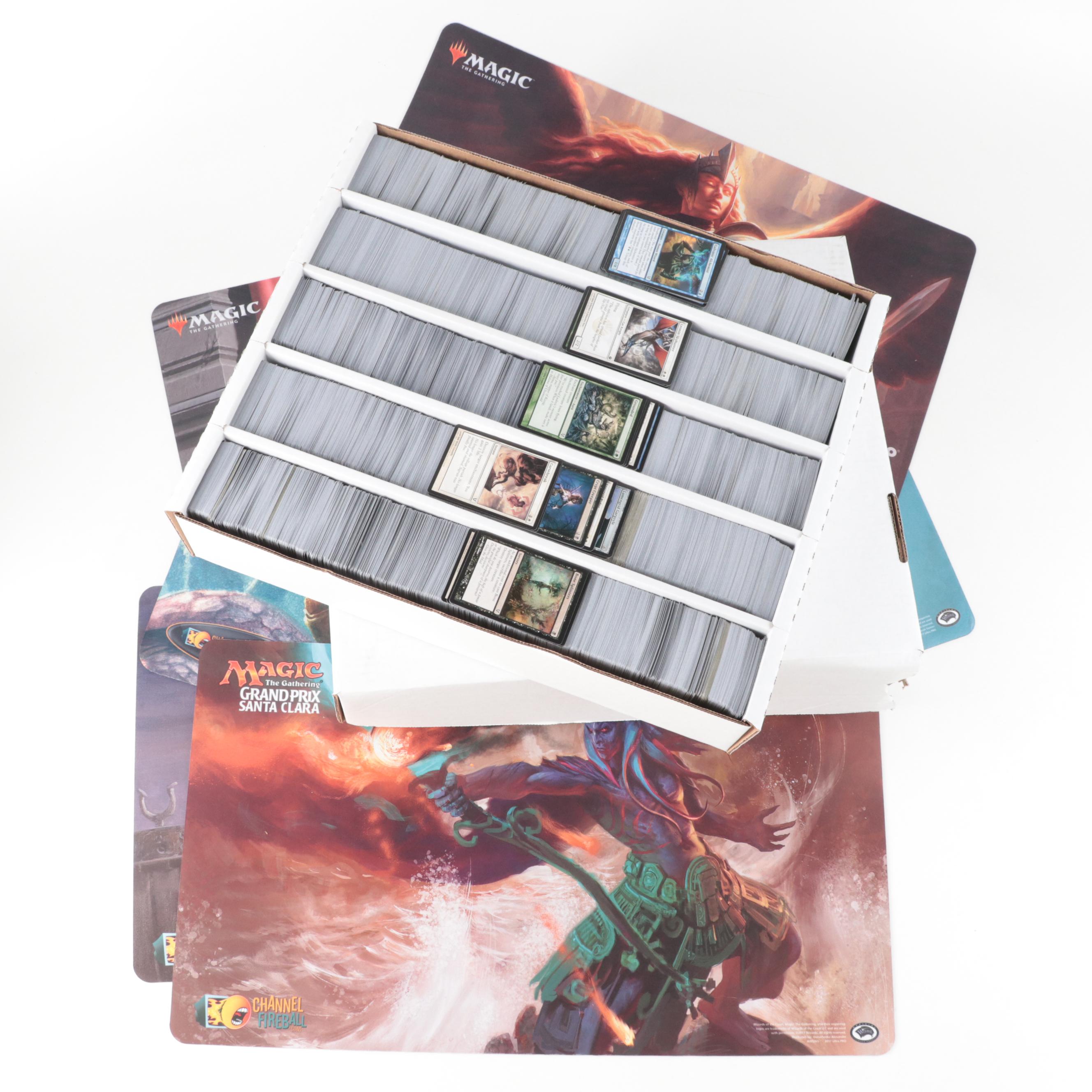 Magic: The Gathering Trading Cards With Uncommons, More, Playmats, 1990s–2020s